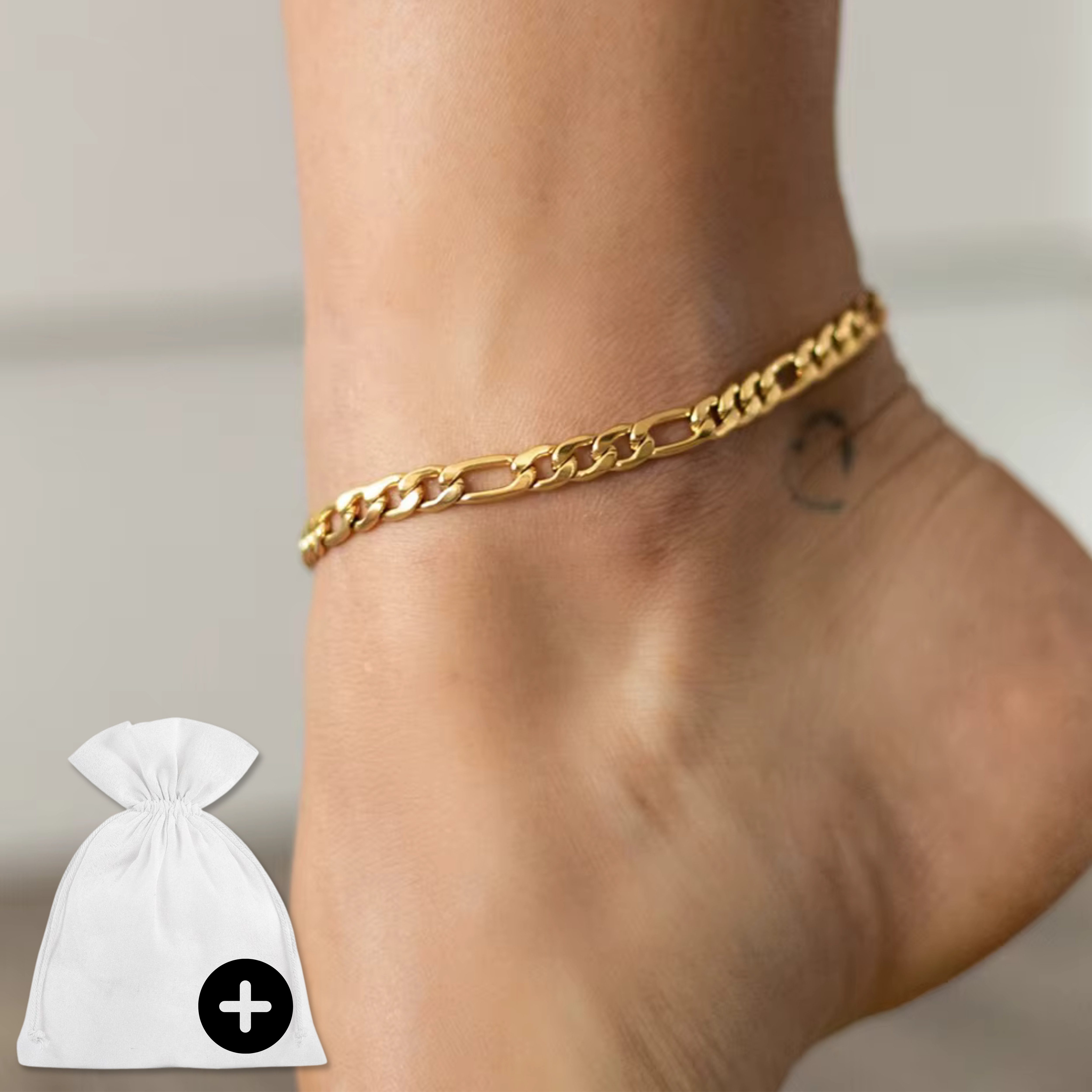 Felino Fußkette Damen Fußkette Fusskette Gliederkette günstig online kaufen