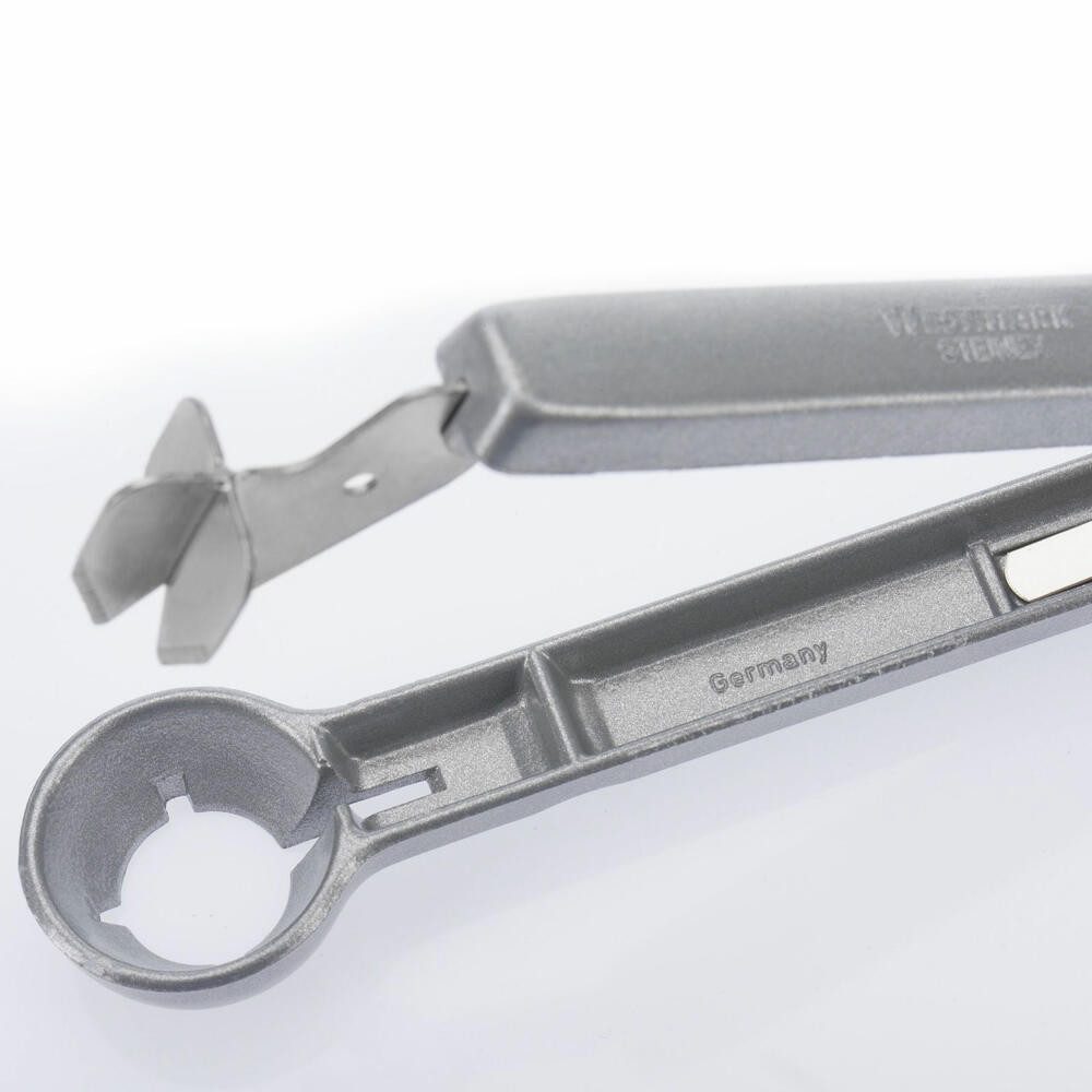 WESTMARK Entsteiner Set: 1 Kirschenentkerner & 1 Pflaumenentsteine, Aluminium, Edelstahl, praktisches Set, für küchenfertig entsteinte Früchte