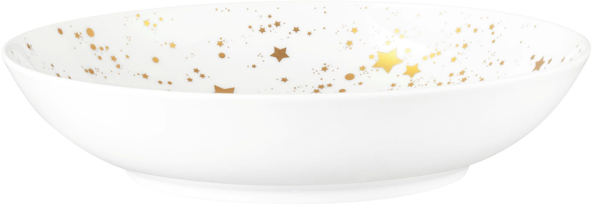 Seltmann Weiden Суповая тарелка Liberty - Golden Stars, (1 St), Тарелки rund 21 cm