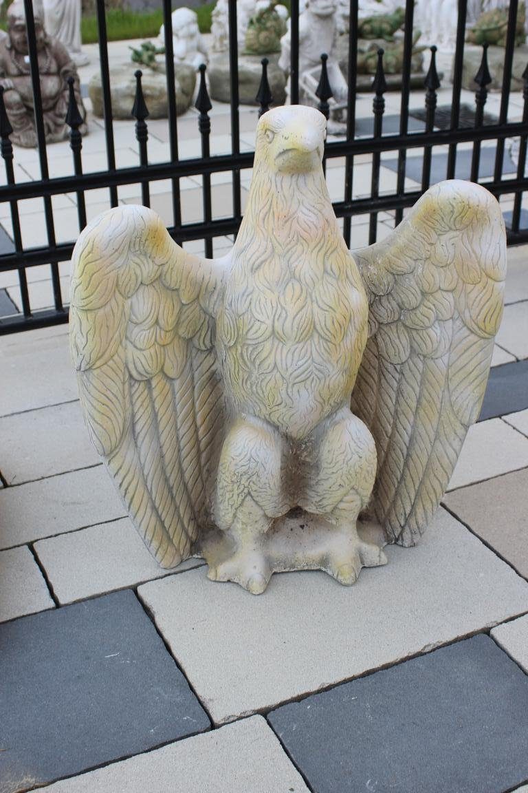 JVmoebel Gartenfigur Garten Deko Adler Statue Figuren Skulpturen Reichs
