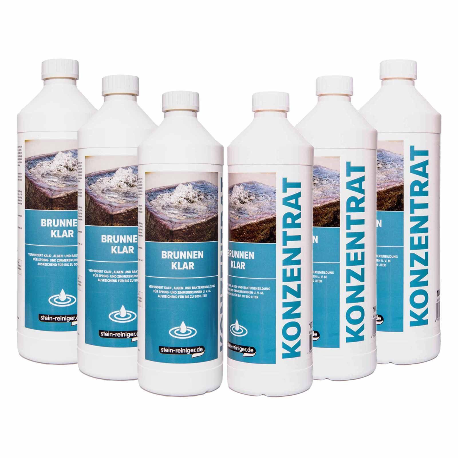 stein-reiniger.de Brunnen Klar Konzentrat 1L Sets Reinigungskonzentrat