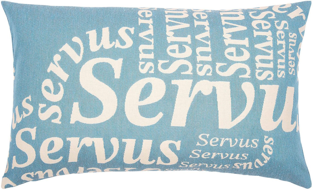 PAD Dekokissen SERVUS, Made in Europe, Kissenhülle ohne Füllung, 1 Stück