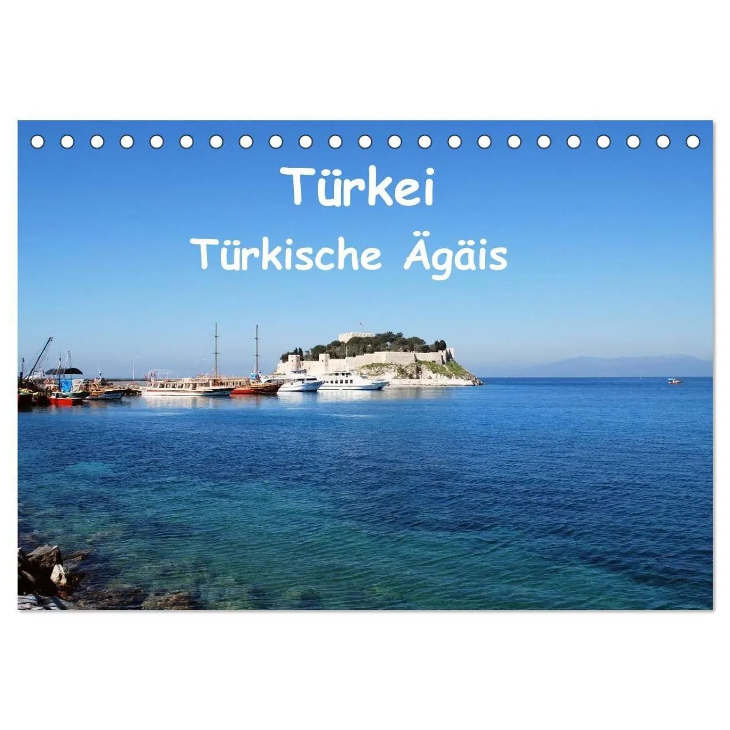 CALVENDO Monatskalender Türkei - Türkische Ägäis (Tischkalender 2027 DIN A5 quer), CALVENDO...