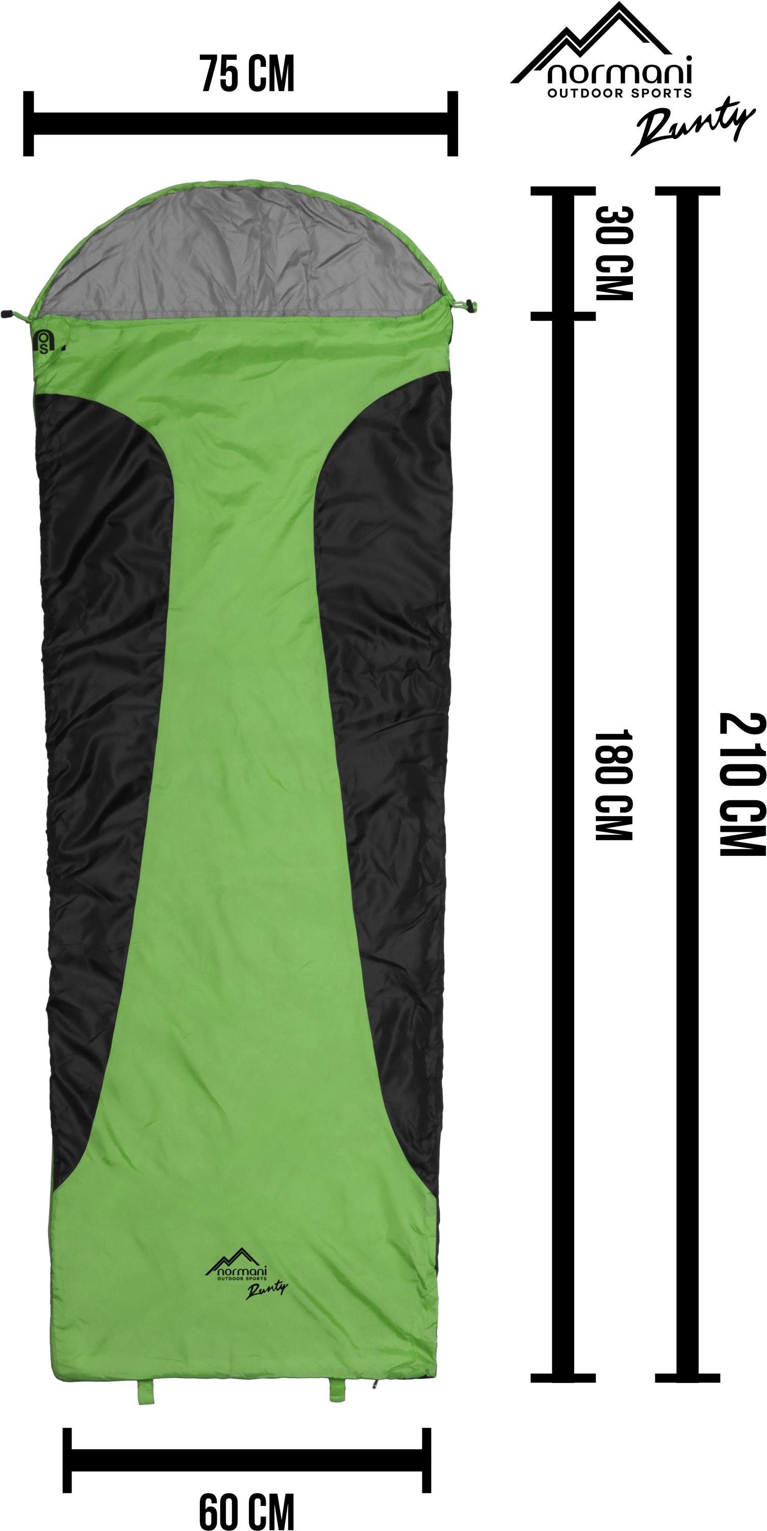 normani Deckenschlafsack Ultralight-Schlafsack Touren-Sommerschlafsack, Tou günstig online kaufen