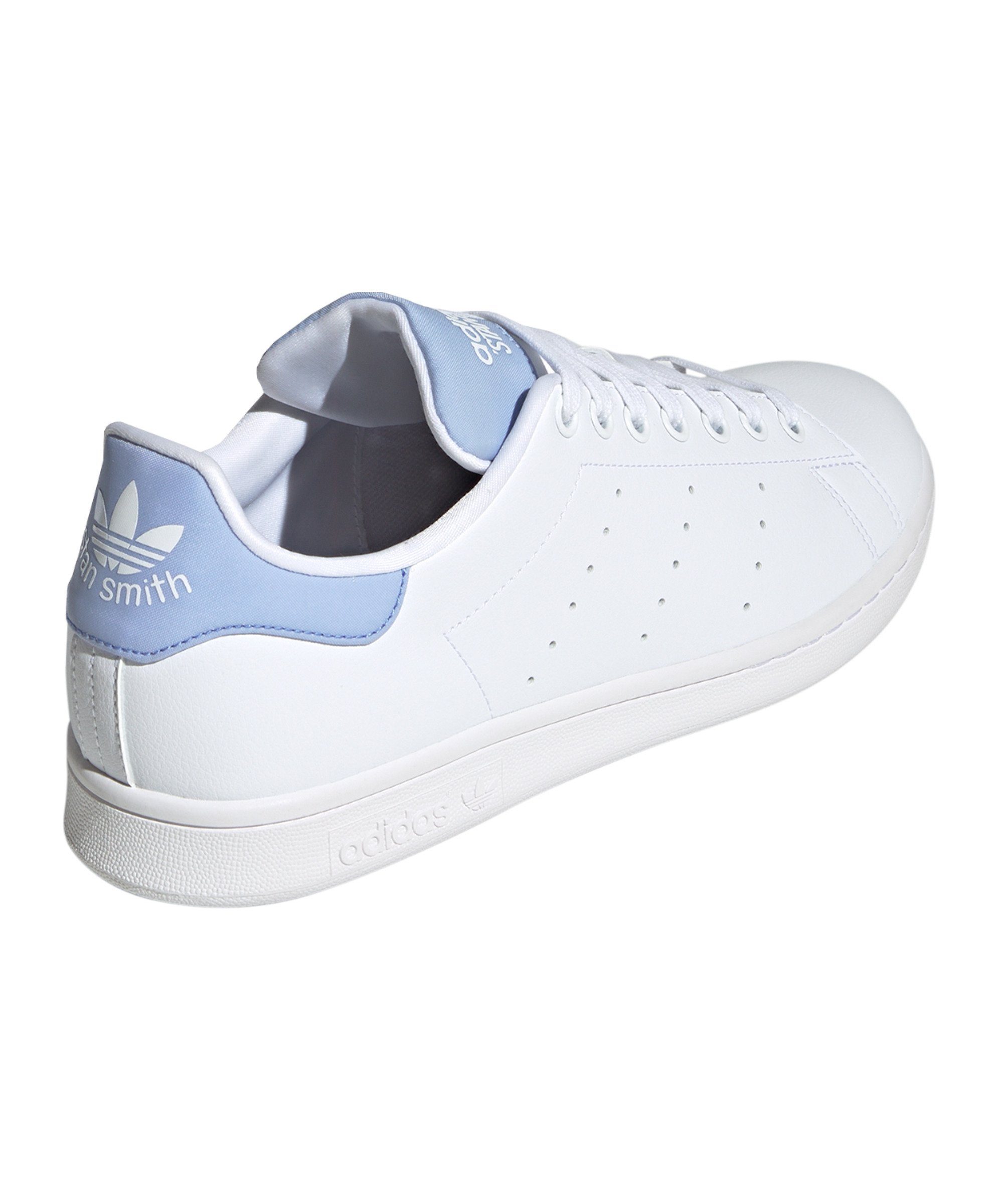 Sneaker weissweissblau adidas Originals Smith Stan