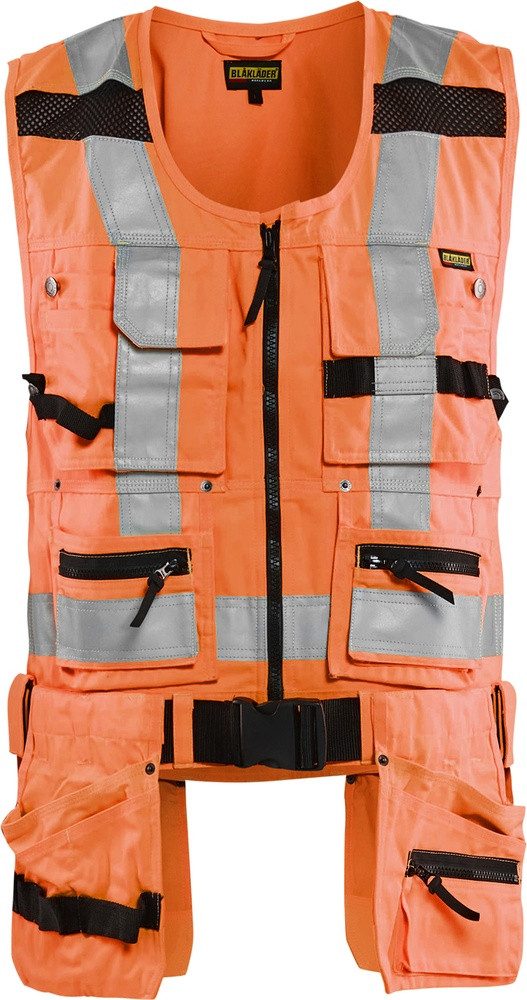 Blåkläder Warnschutz-Shirt High Vis Werkzeug Weste