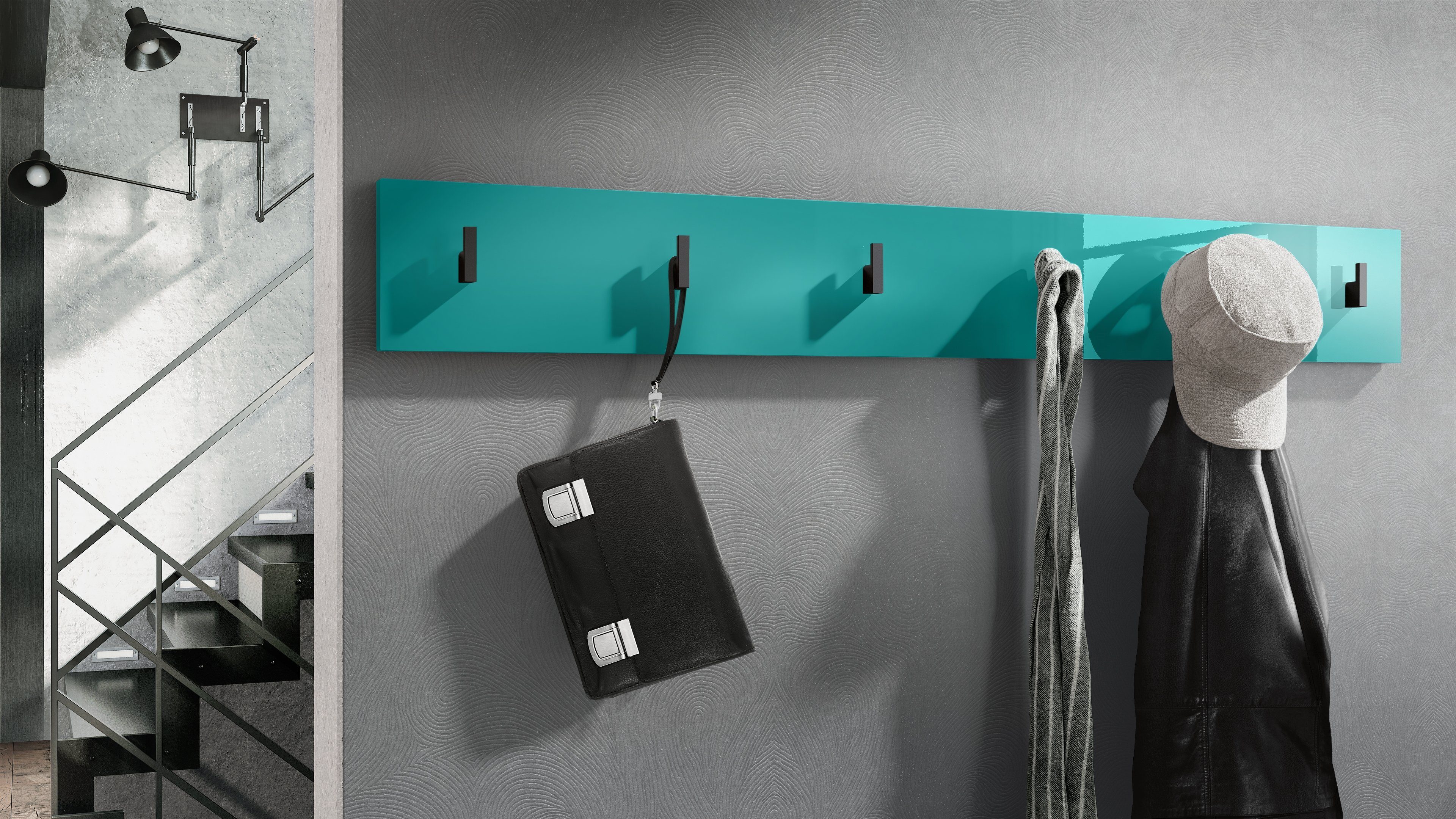 Vladon Garderobenpaneel Linea V1 (Wandgarderobe, mit günstig online kaufen