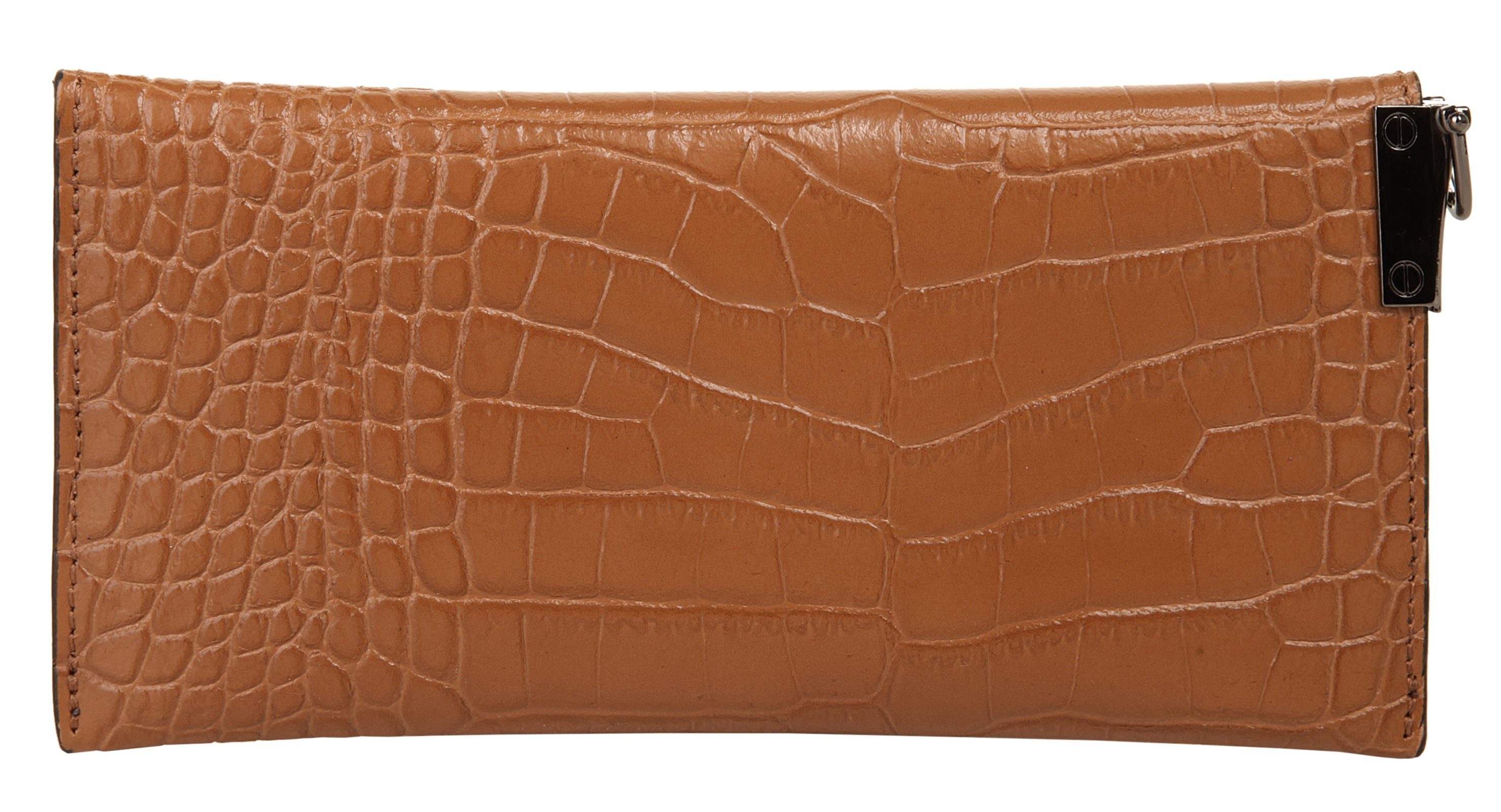 Cluty Abendtasche, echt Leder, Made in Italy