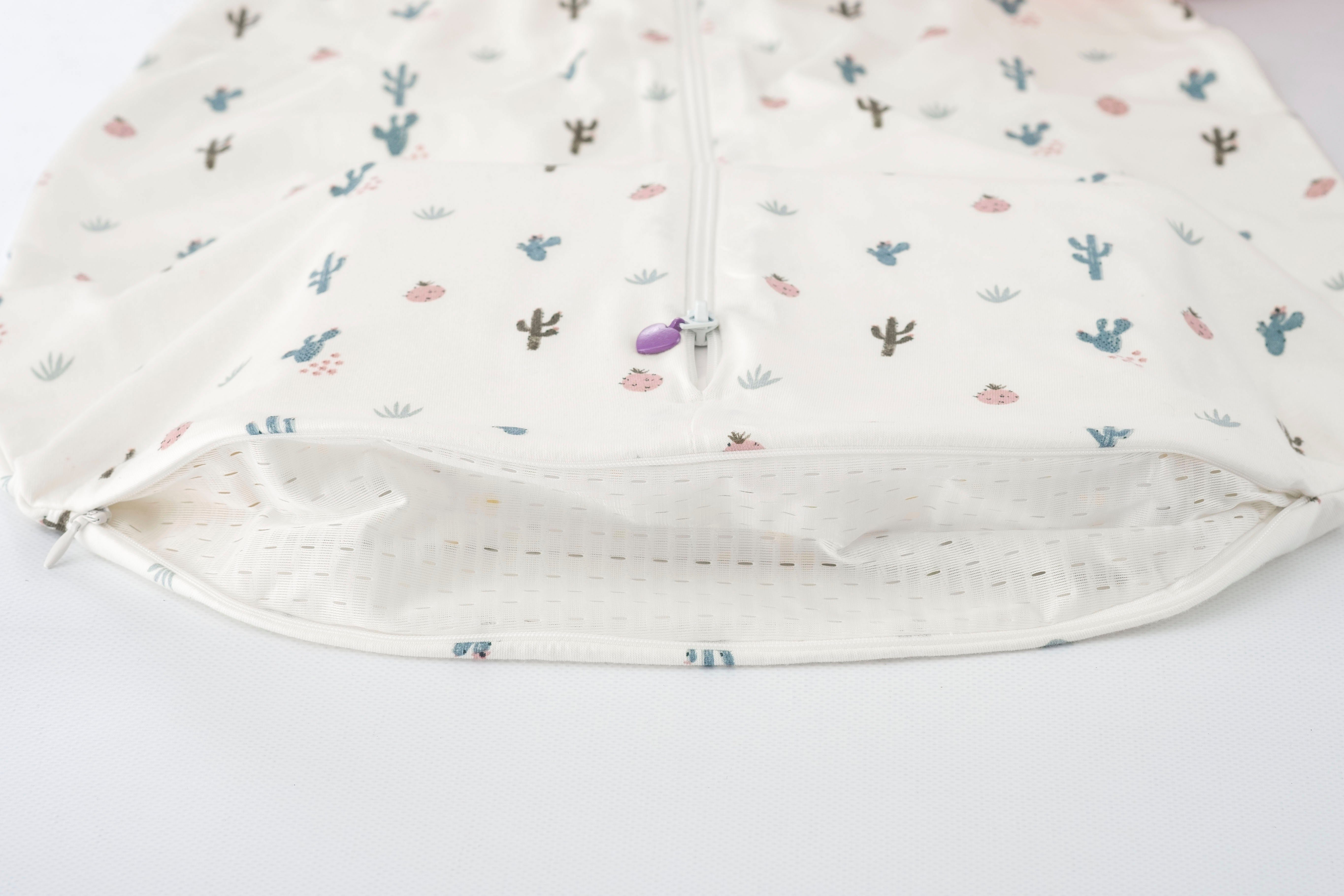 Träumeland Babyschlafsack Sommerschlafsack LIEBMICH Baumwolle, Design Kaktusliebe (1 tlg)
