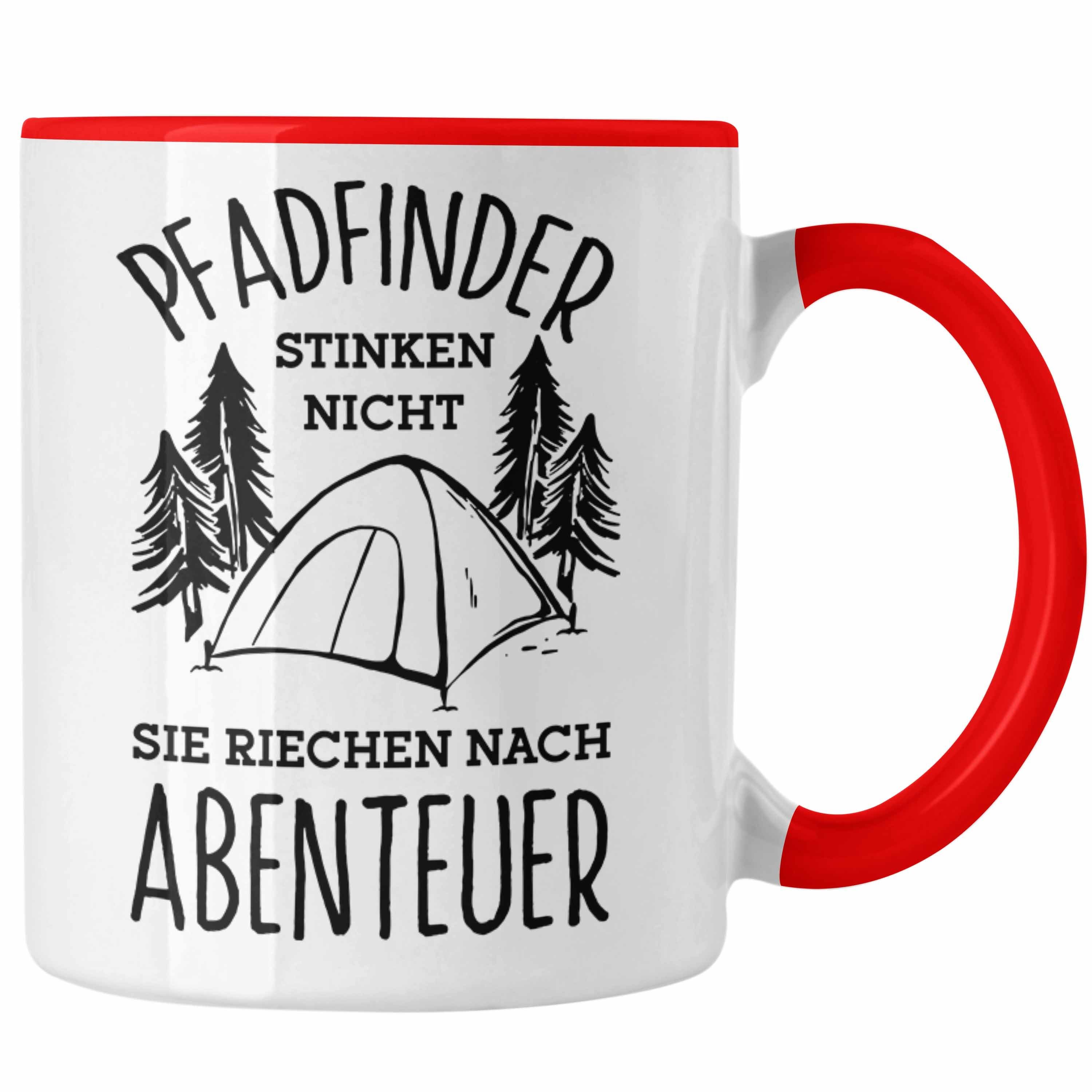 Pfadfinder Pfadfinder Stinken Geschenkidee Für Lustige Tasse Tasse Trendation Rot Geschenk