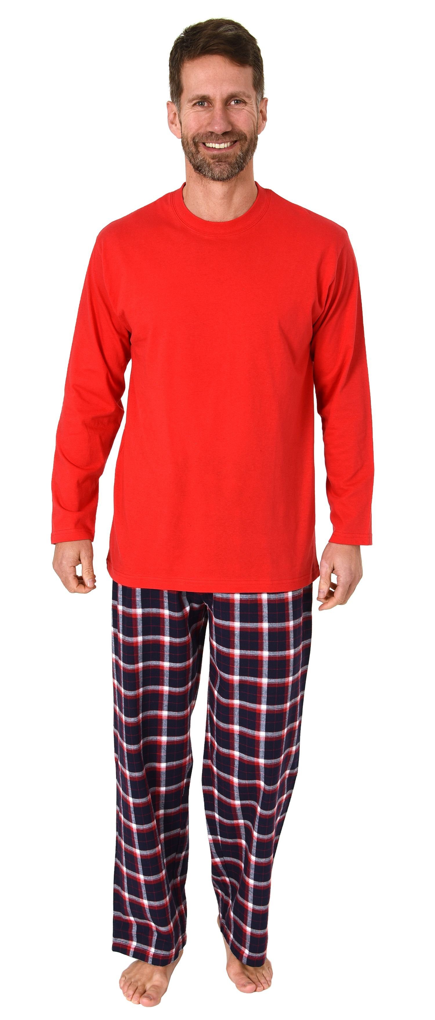Normann Pyjama Herren Schlafanzug lang, Pyjama günstig online kaufen
