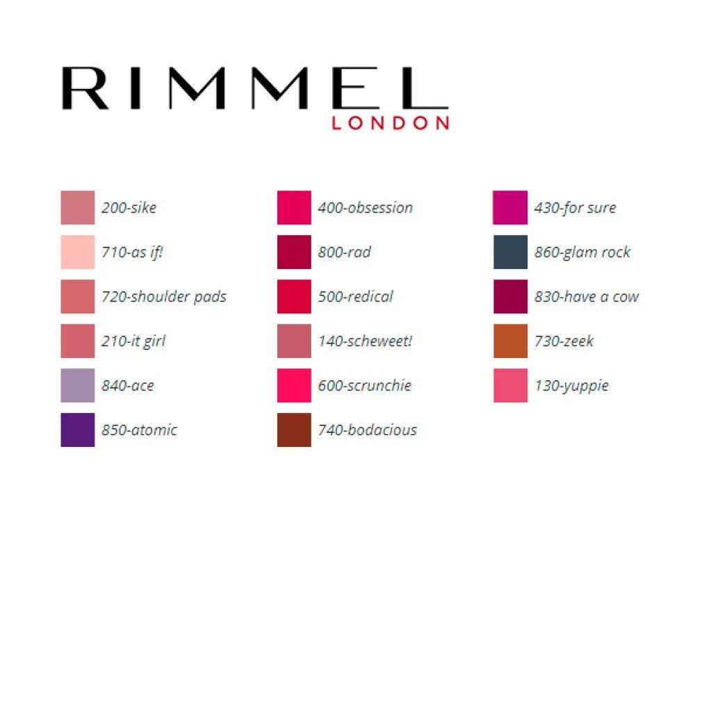 Rimmel London Lipgloss Stay Satin Brillo Liquid Lip Colour 730 Zeek 5.5ml