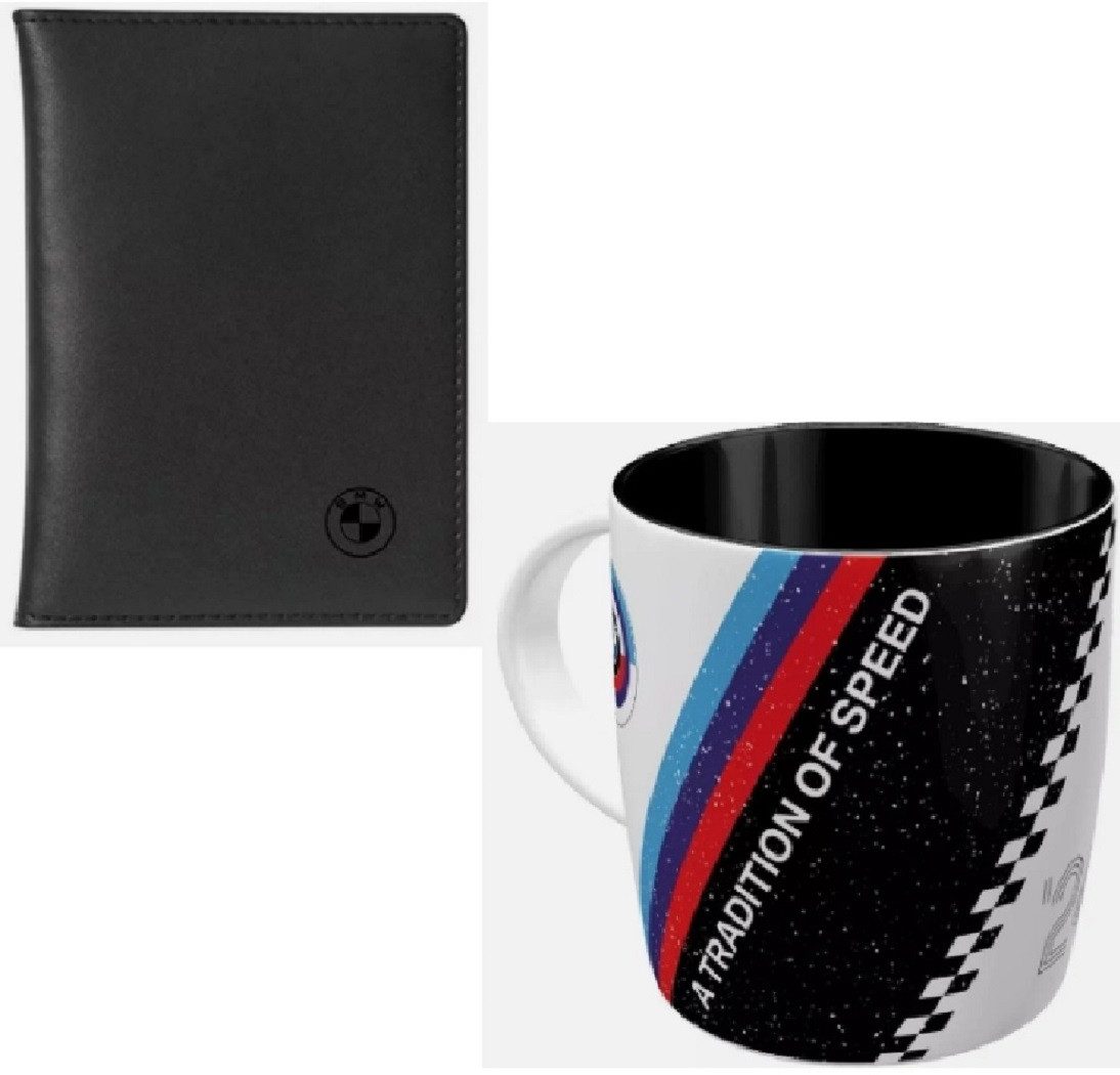 BMW Fahrzeugscheinhülle BMW Fahrzeugscheinhülle 1er 3er 5er alle Modelle + Tasse Becher Kaffee
