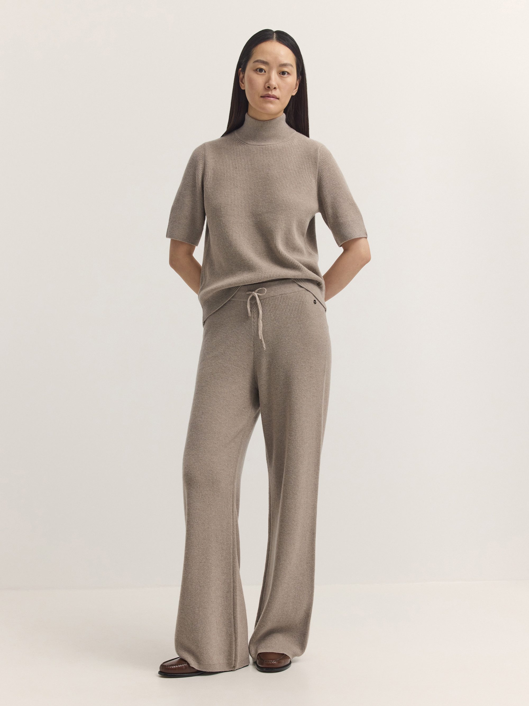 bugatti Stoffhose Modern Fit Modern Fit Wollmix Kaschmir Strick