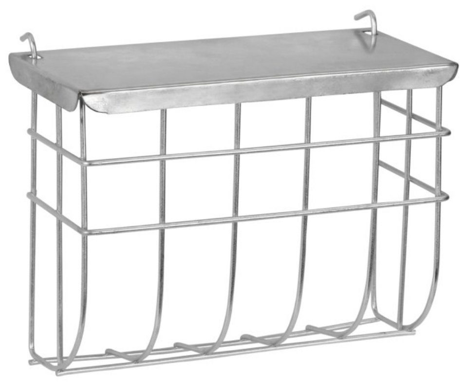 Futterautomat Heuraufe mit Deckel 25 cm x 9 cm x 17 cm 82858