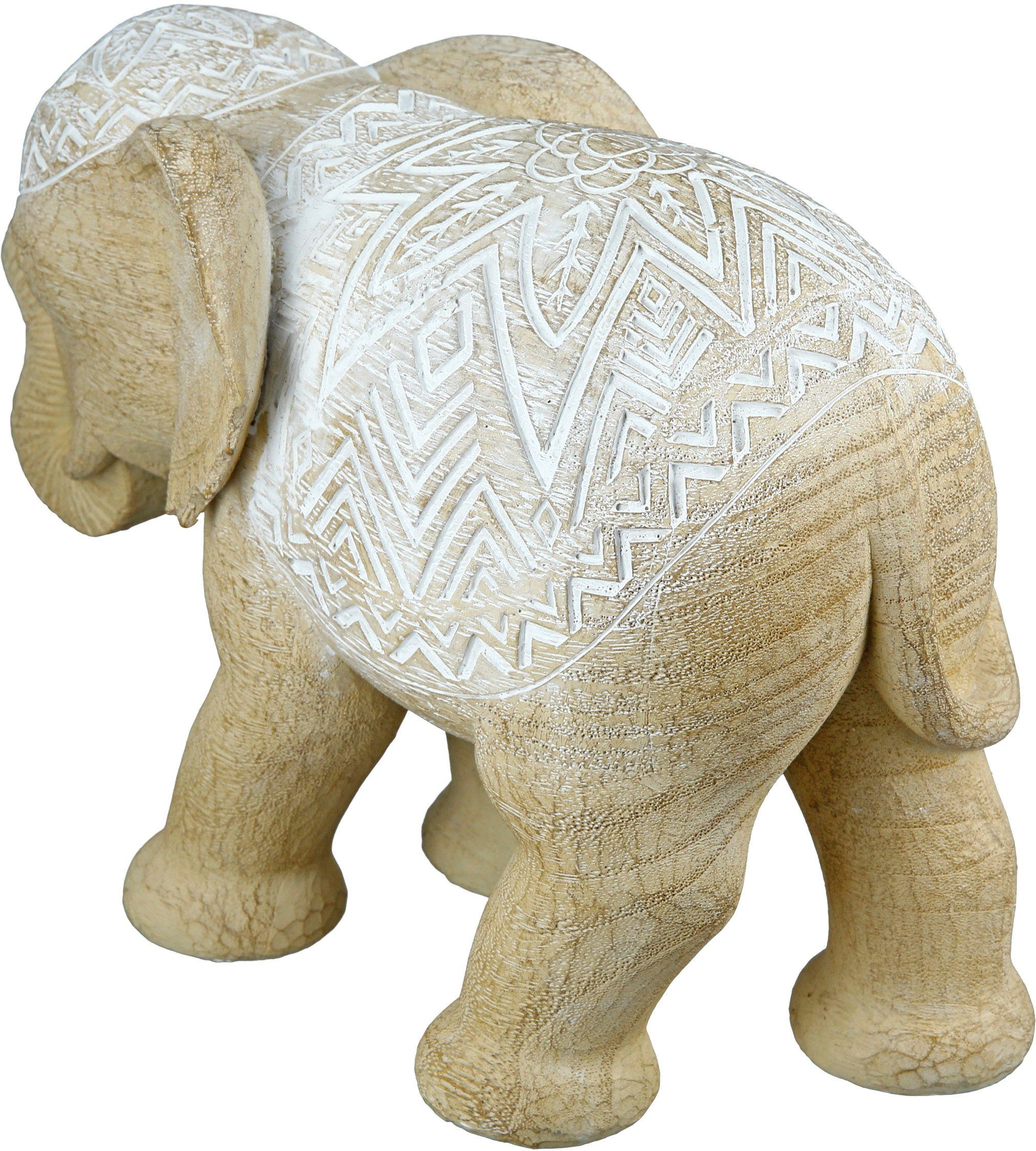 Casablanca by Gilde Dekofigur Tierfigur Elefant Morani, natur (1 St), natur | Tierfiguren