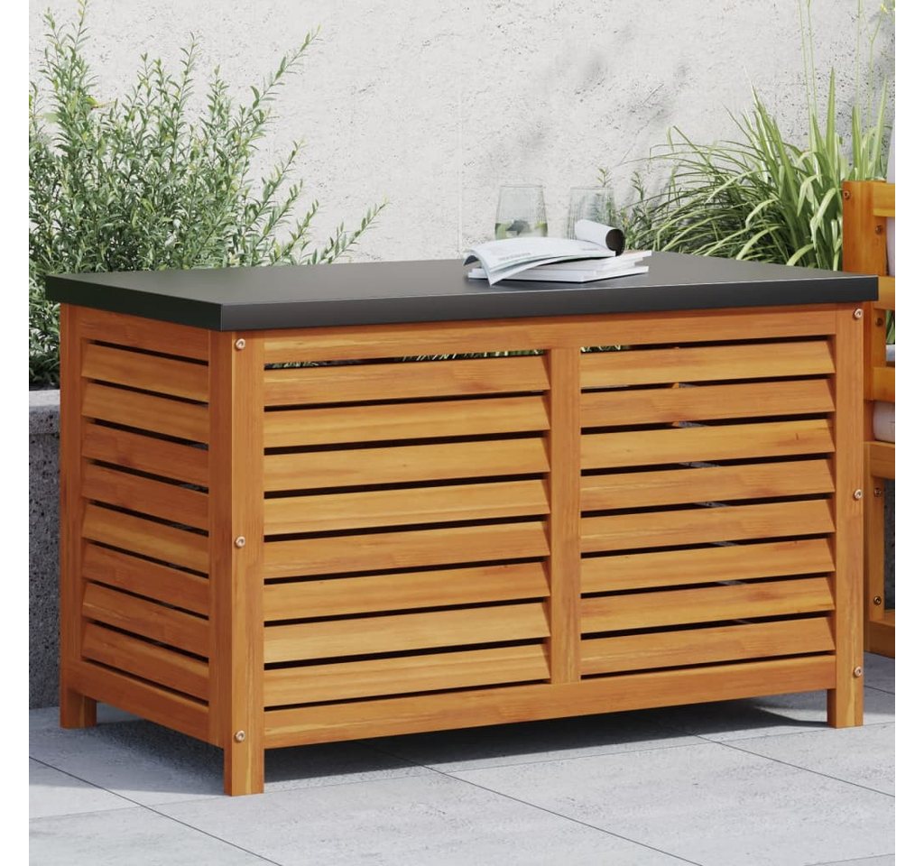 Thumbnail - vidaXL Gartenbox, Gartenaufbewahrungsbox 90x48x55 cm Massivholz Akazie