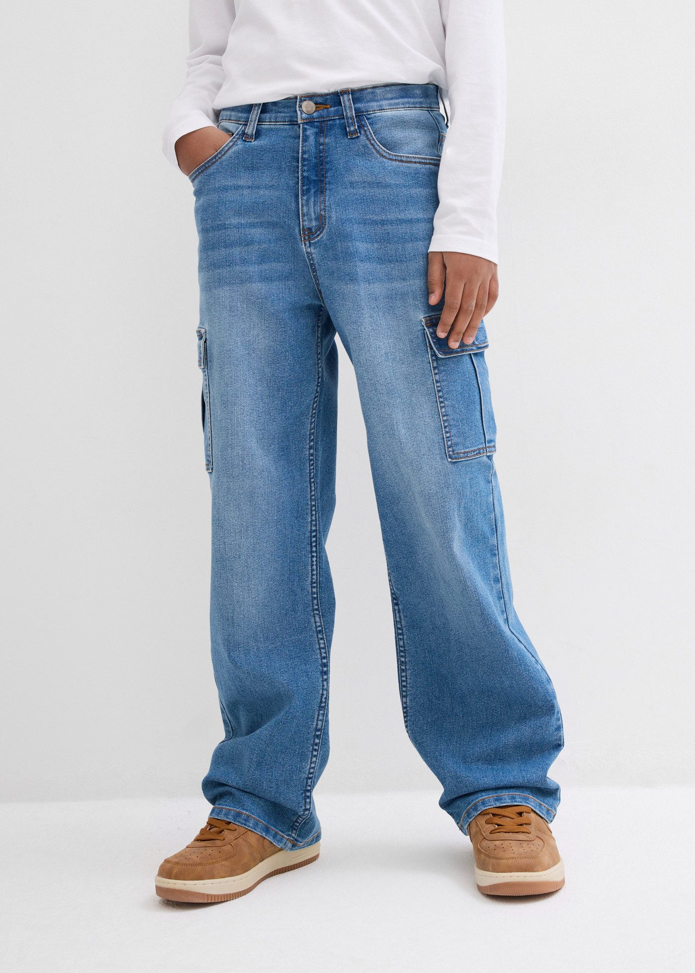 Loose-fit-Jeans