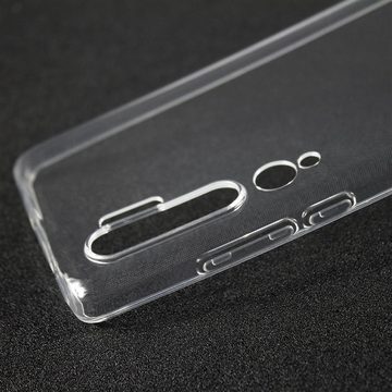 CoverKingz Handyhülle Xiaomi Mi Note 10 Handy Hülle Silikon Cover Schutzhülle Soft Case klar