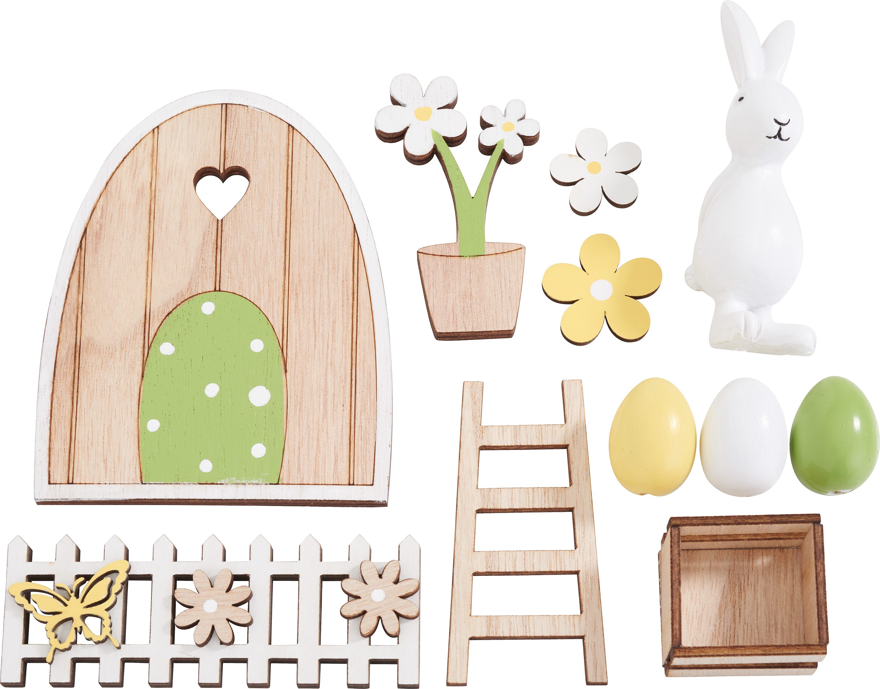 VBS Dekofigur Miniatur-Set "Ostern", bemalt
