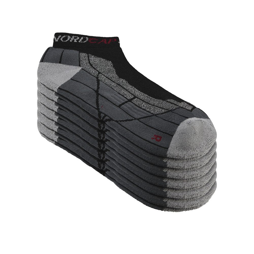 Nordcap Sportsocken (Set, 6-Paar) angenehm, atmungsaktiv und fußschonend in raffinierter Ausführung