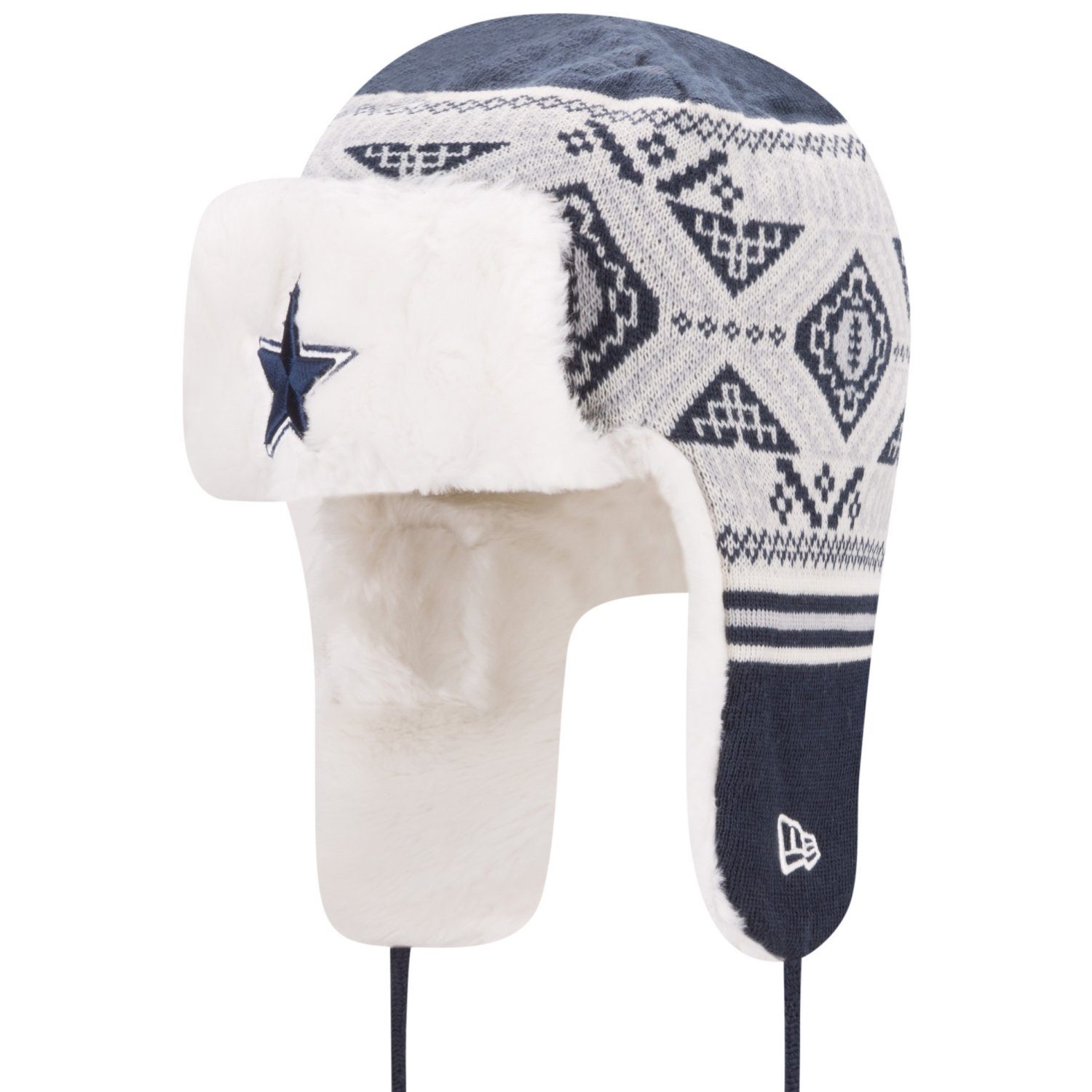 New Era Fleecemütze NFL Team mit Kunstpelz FESTIVE TRAPPER günstig online kaufen