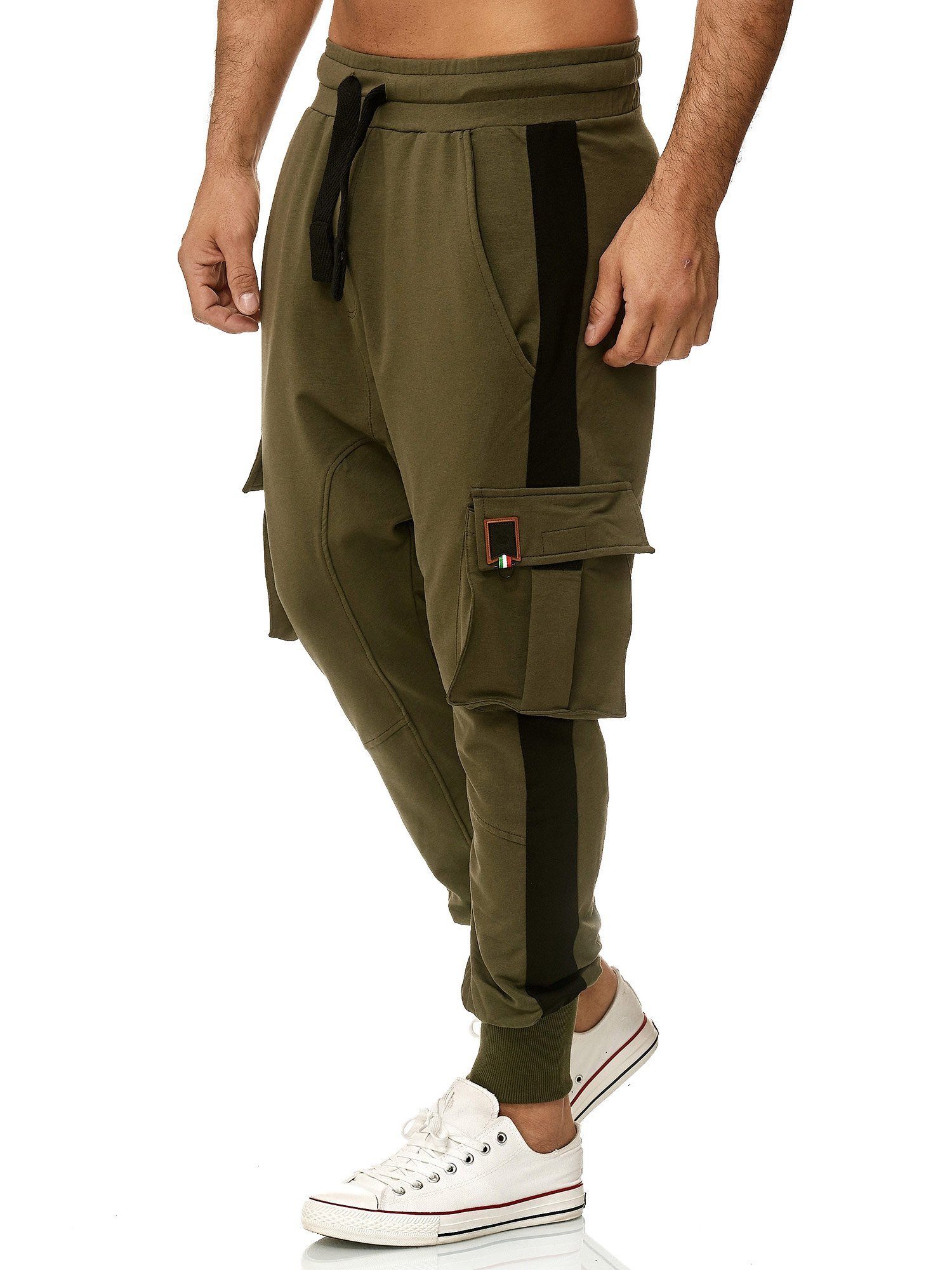 Tazzio Jogginghose 19618 Sporthose mit modernen Cargo-Taschen