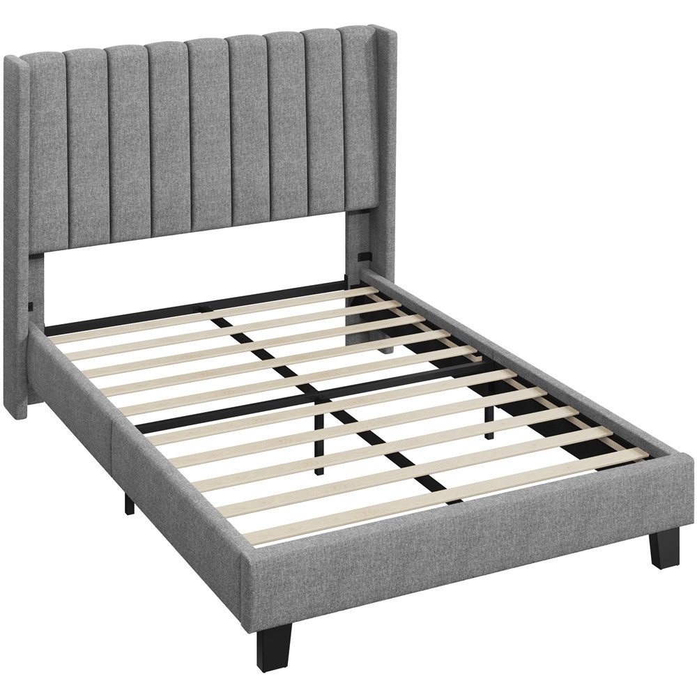 Yaheetech Polsterbett 140/160 x 200 cm, Doppelbett Familienbett Bettgestell günstig online kaufen
