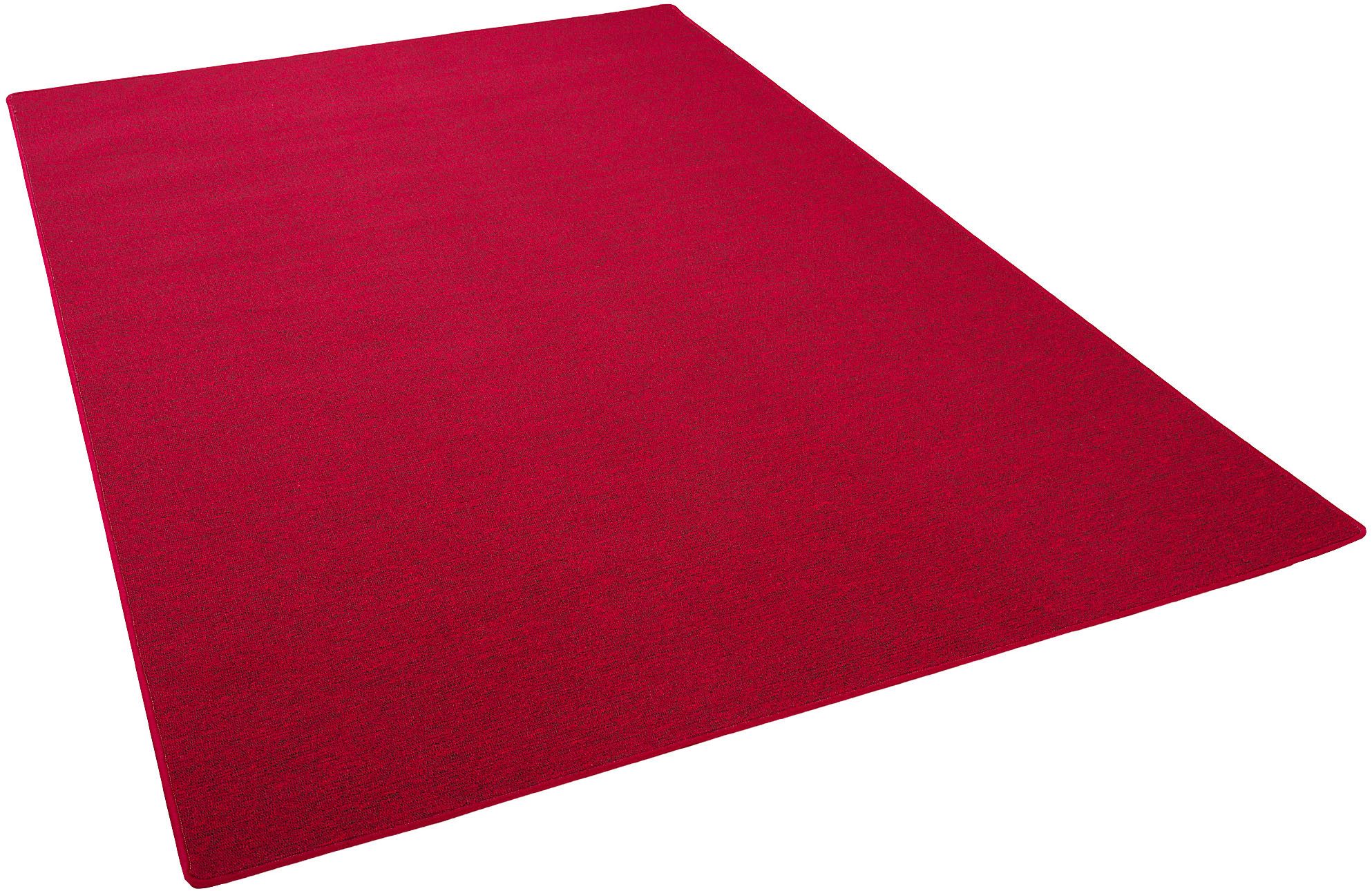 OTTO home Teppich Fortis, Schlinge, Made in Netherlands, rechteckig, Höhe: 5 mm, Uni Farben, gekettelt, auch als Läufer, strapazierfähig, Wohnzimmer