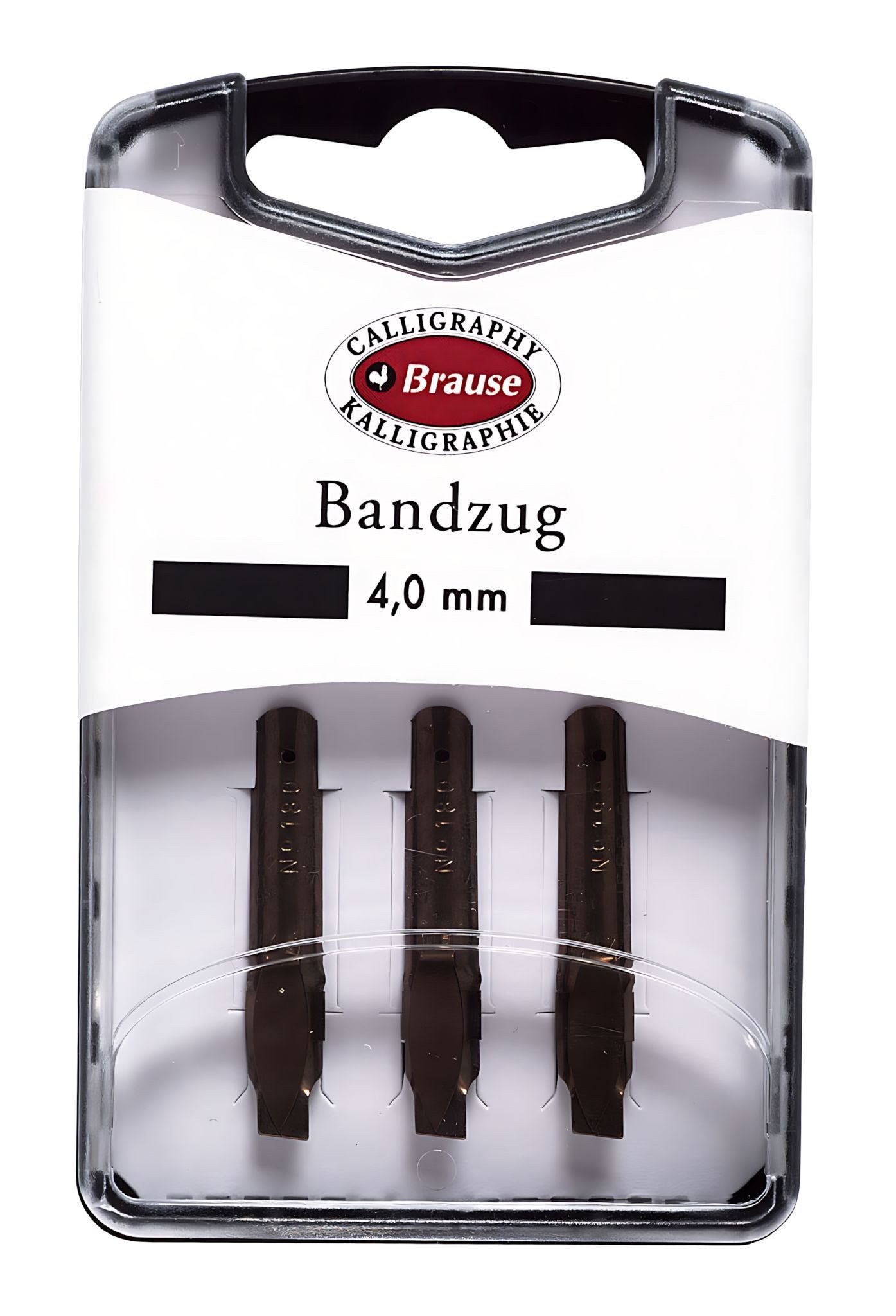 EXACOMPTA Kalligraphie-Stift Brause Feder Bandzug 4mm 3 St