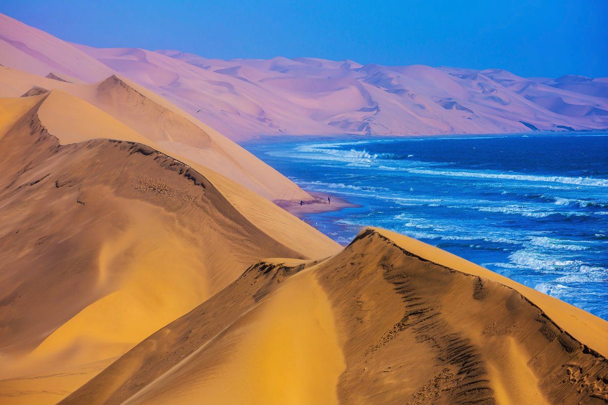 Papermoon Fototapete Meer an Wüste | Fototapeten