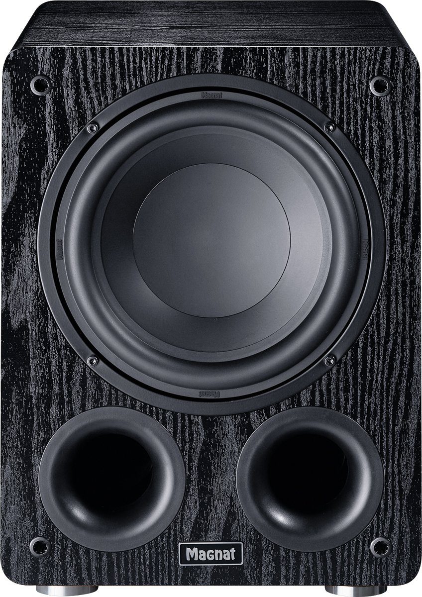 Subwoofer (Keine, ALPHA 80.0 Magnat RS8 W) schwarz