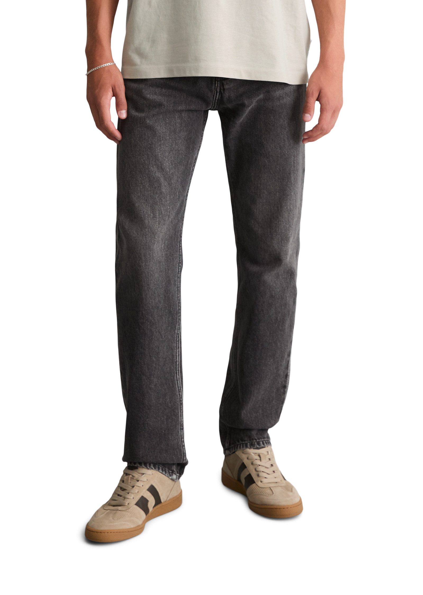 Marc O'Polo DENIM Straight-Jeans Model Sverre straight aus reiner Bio-Baumwolle