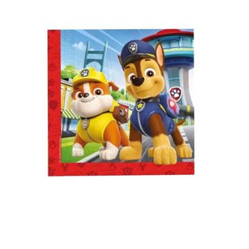 PAW PATROL Einweggeschirr-Set Paw Patrol Kinder Chase Geburtstag Deko Set 36tlg. (36-tlg)