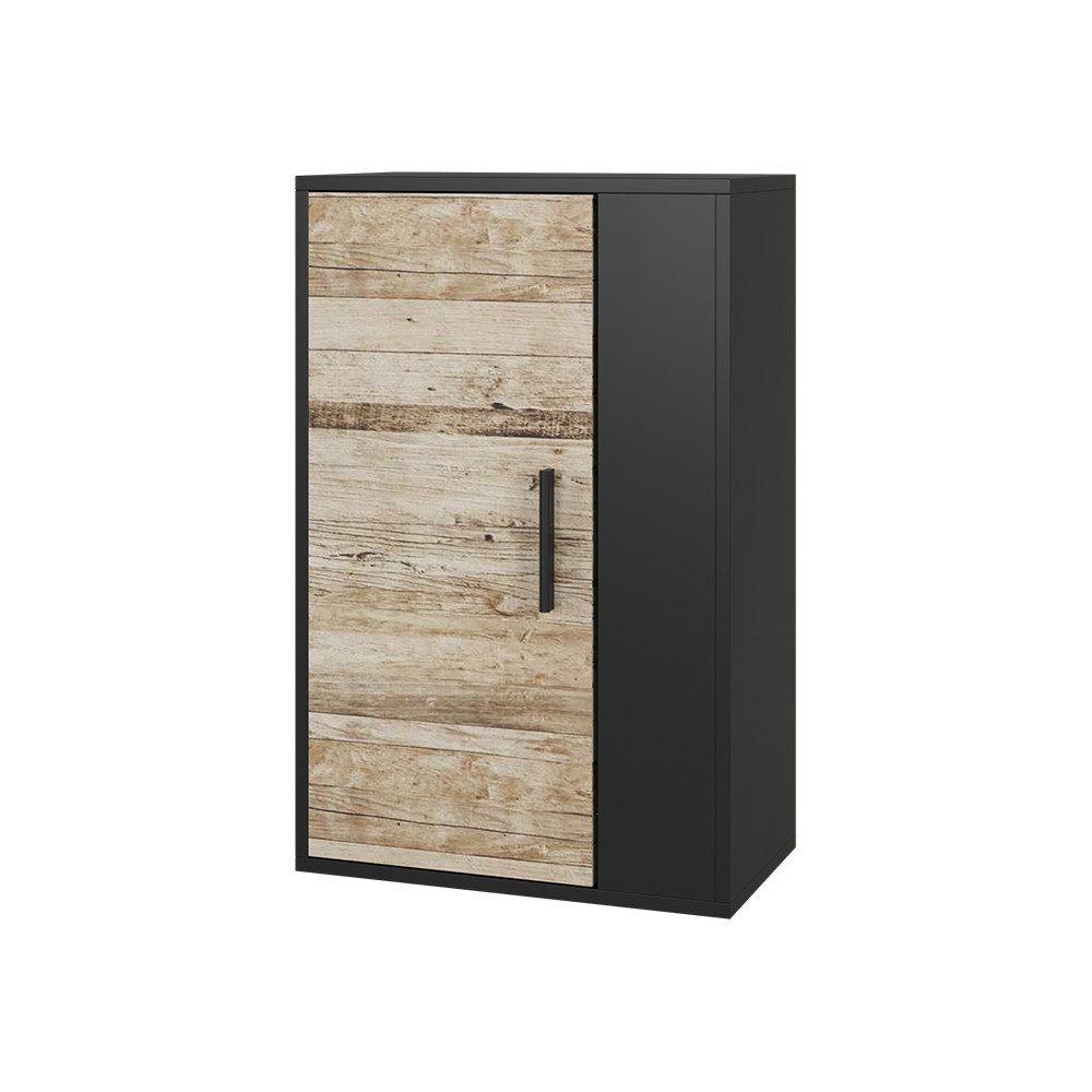 Vicco Bücherregal Berno, Schwarz/Sandeiche, 50.1 x günstig online kaufen