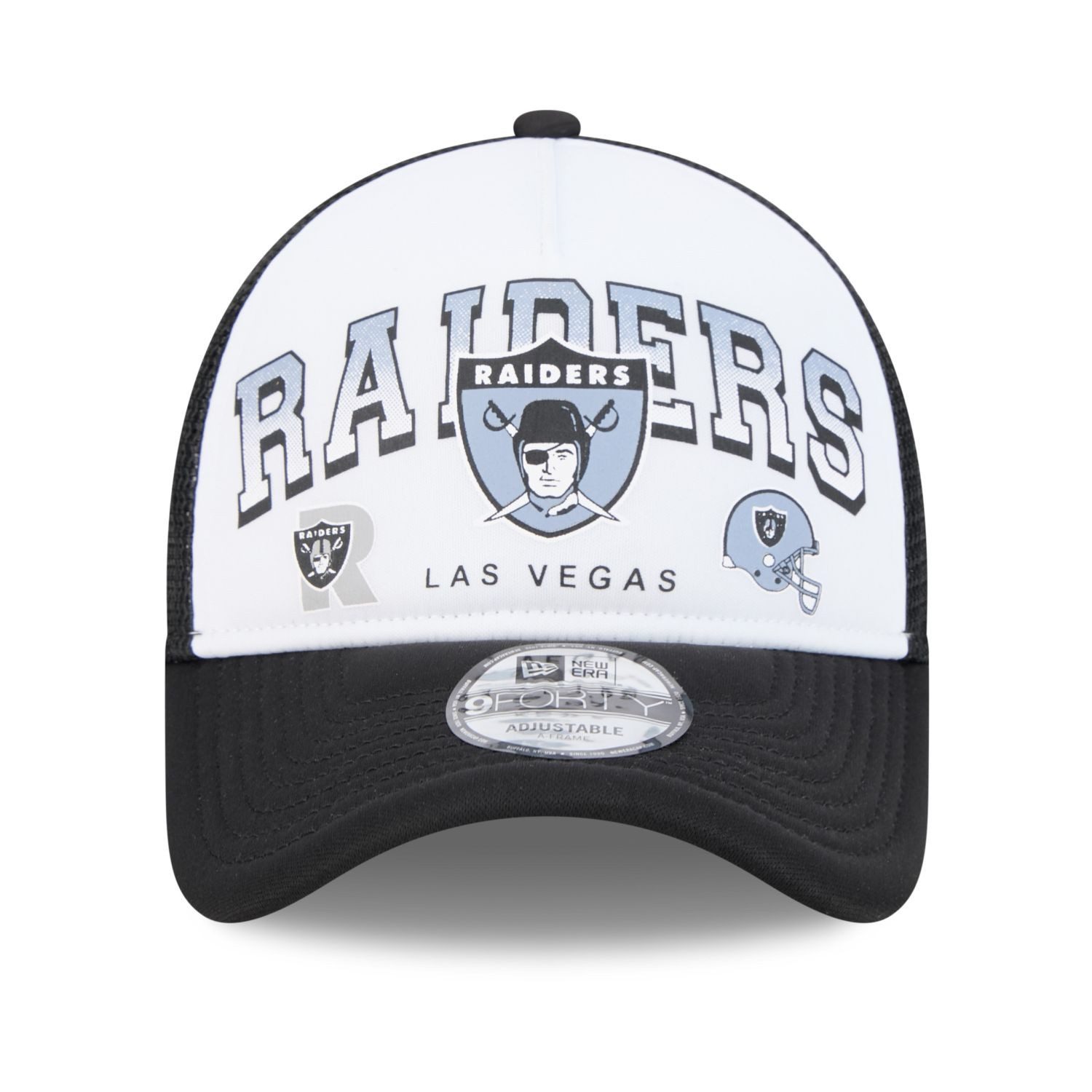 New Era Trucker Cap AFrame Trucker RETRO Oakland Raiders