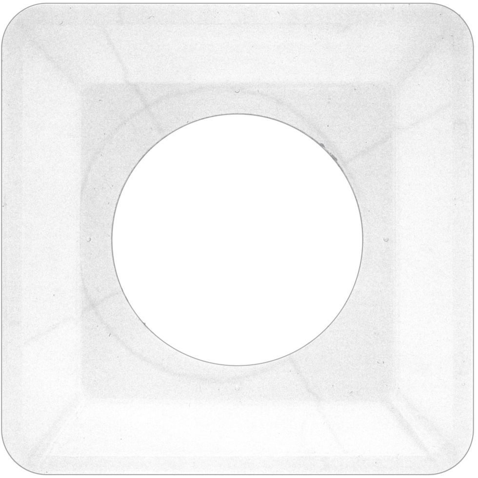 UNITEC Abdeckrahmen Tapetenschoner 1-fach transparent 2x, PP – Bild 4 von 5