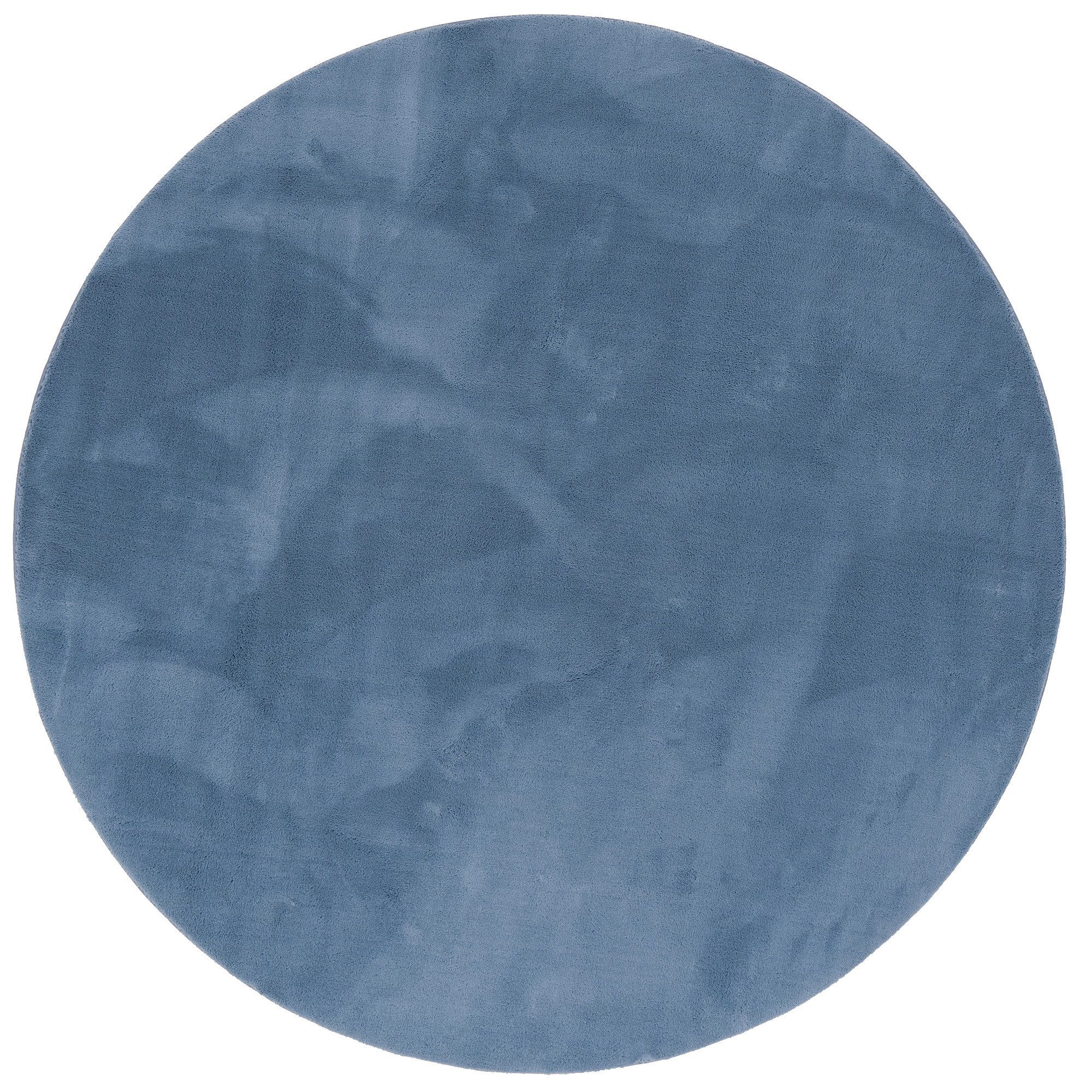 Pergamon Fellteppich Fellteppich Super Soft Pearl Rund, Rund, Höhe: 19 mm