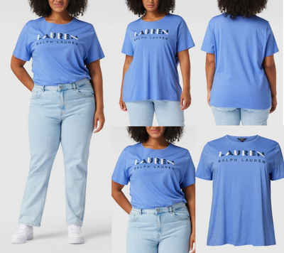 Ralph Lauren T-Shirt LAUREN RALPH LAUREN PLUS SIZE CURVE T-Shirt Top Bluse Shirt Comfort Re