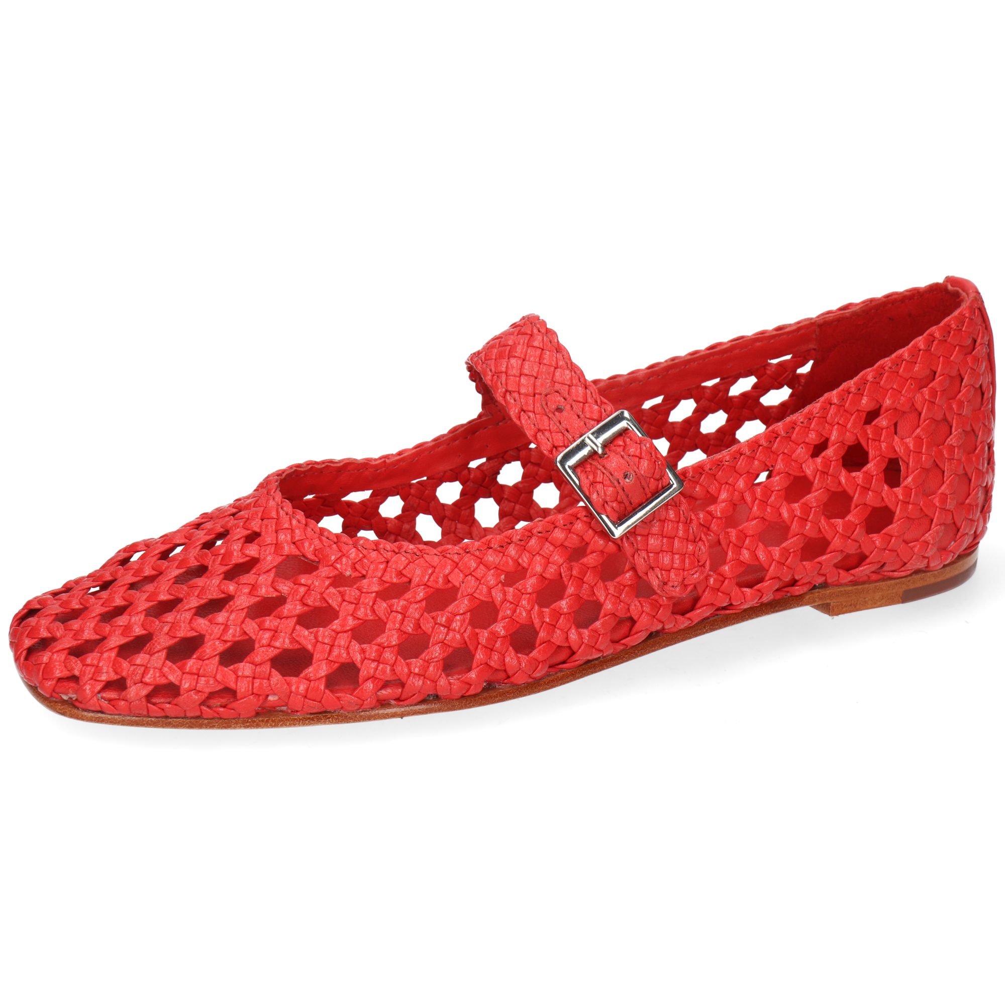 Bexley 2 Leder-Geflochtene Schuhe für Damen Ballerina