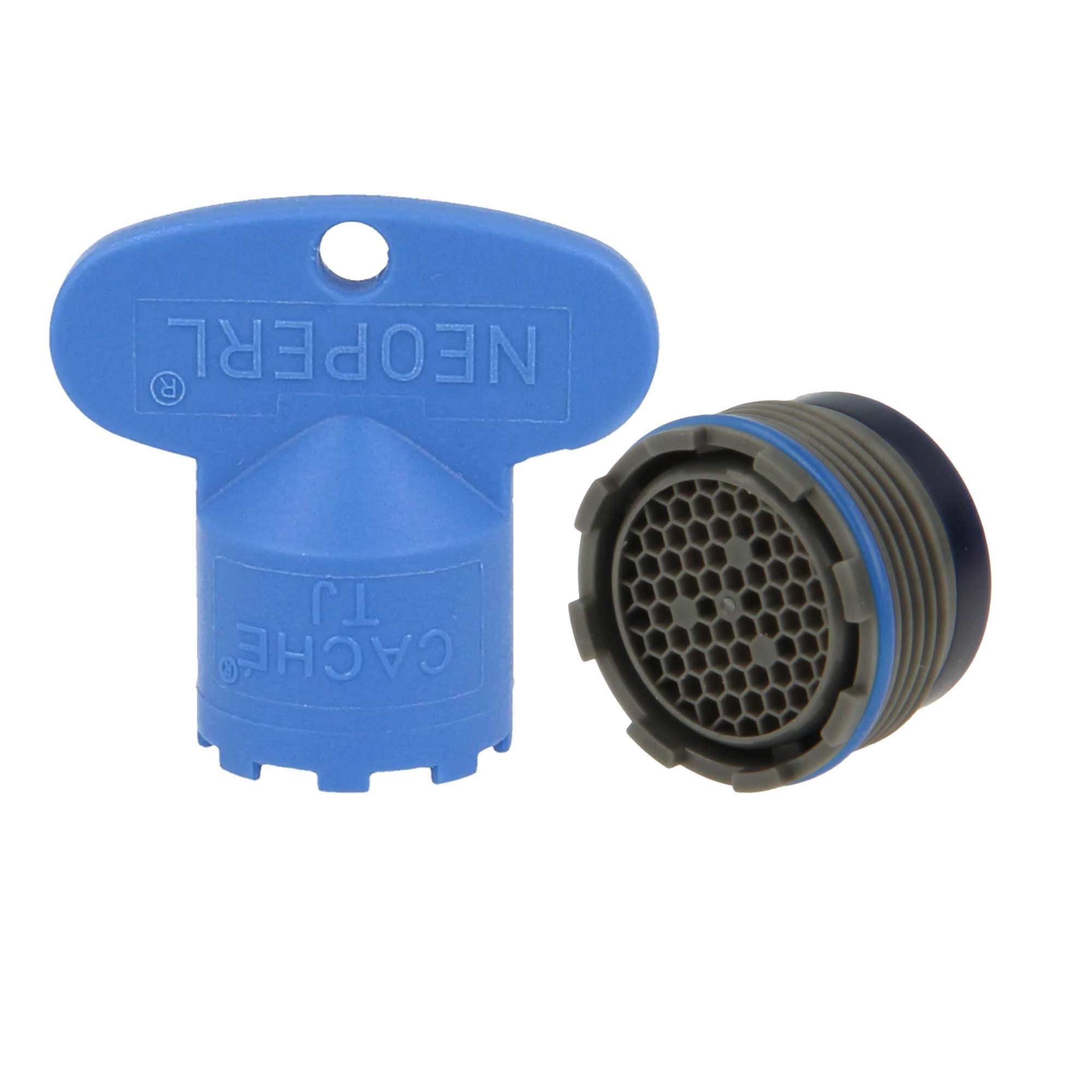 Neoperl Strahlregler CACHÉ HONEYCOMB TJ/M18.5x1 Strahlregler mit Schlüssel