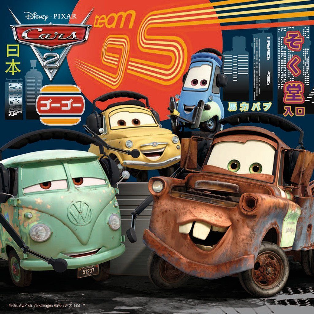 49 09281, Teile Puzzleteile 3 Ravensburger Puzzle Weltweiter Rennspaß Puzzle 49 Cars Pixar Kinder Disney x