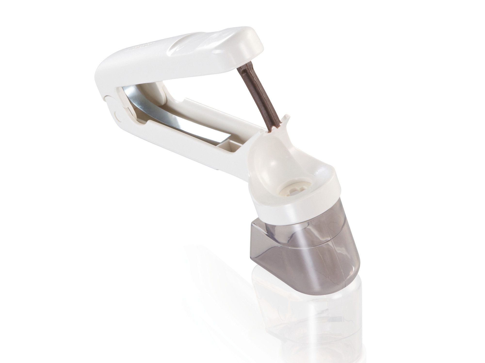 Leifheit Entkerner Kirschentkerner, Kunststoff, Für Kirschen und empfindliche Früchte, kleiner Auffangbehälter