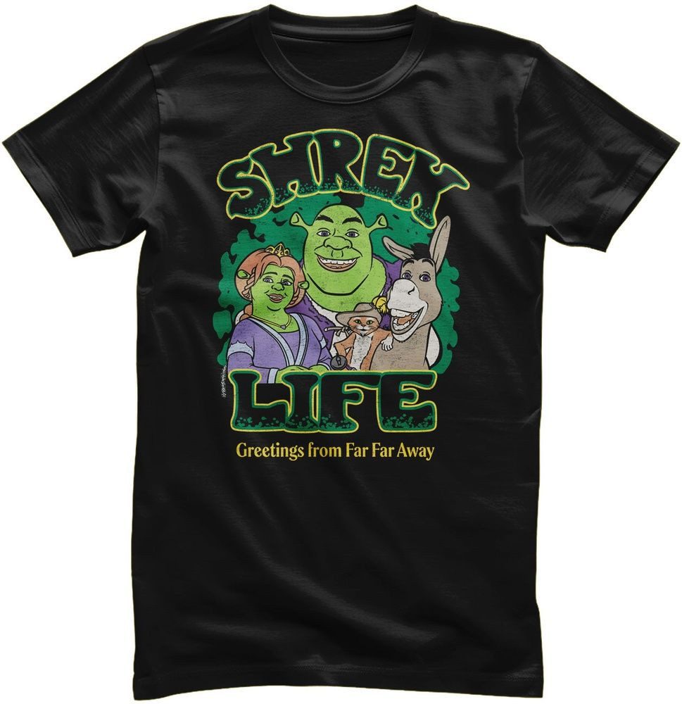 Shrek T-Shirt Shrek Life T-Shirt