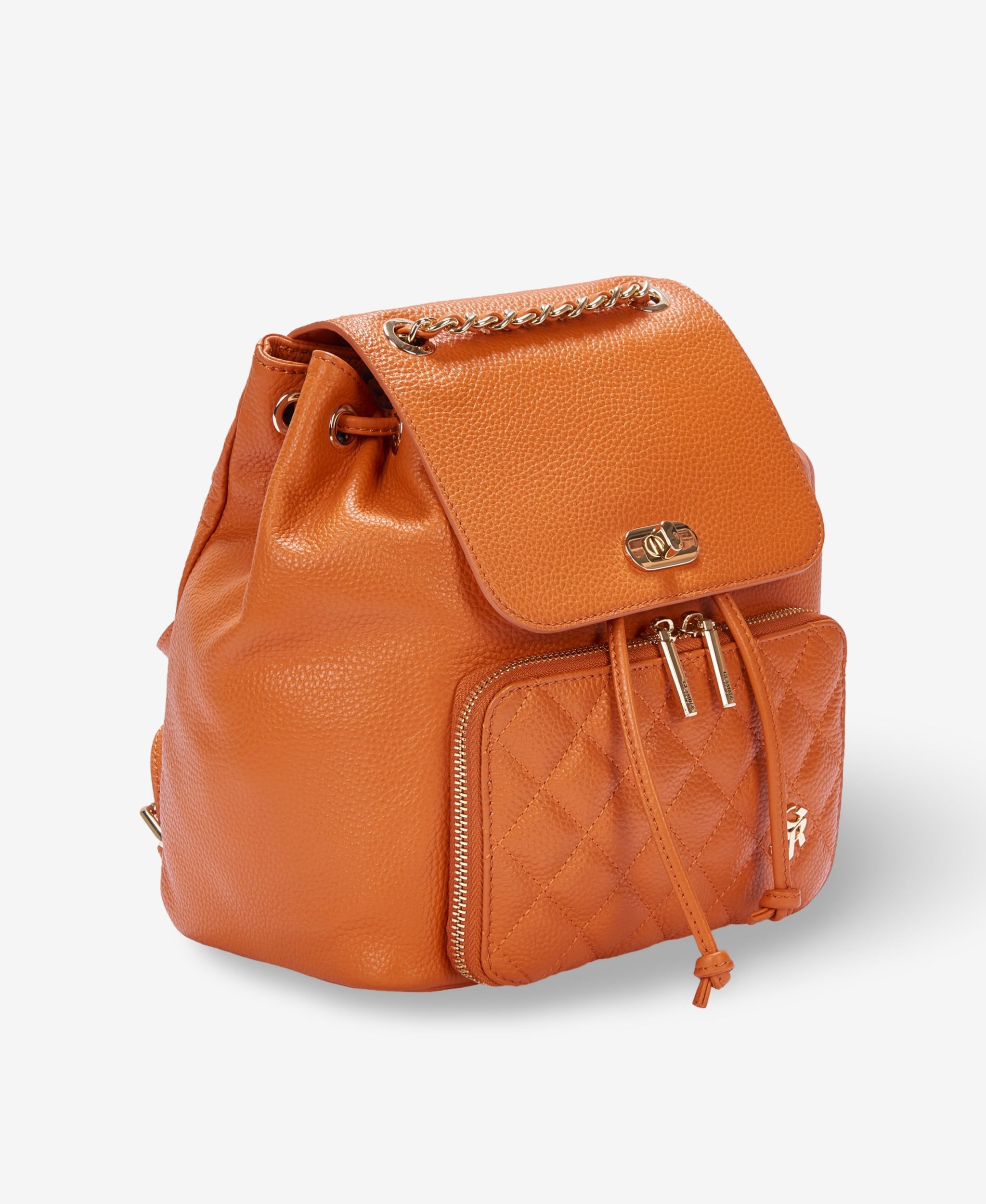 GLAMIRA Gürteltasche UrbanFlow Orange Rucksack (1-tlg), echt Leder