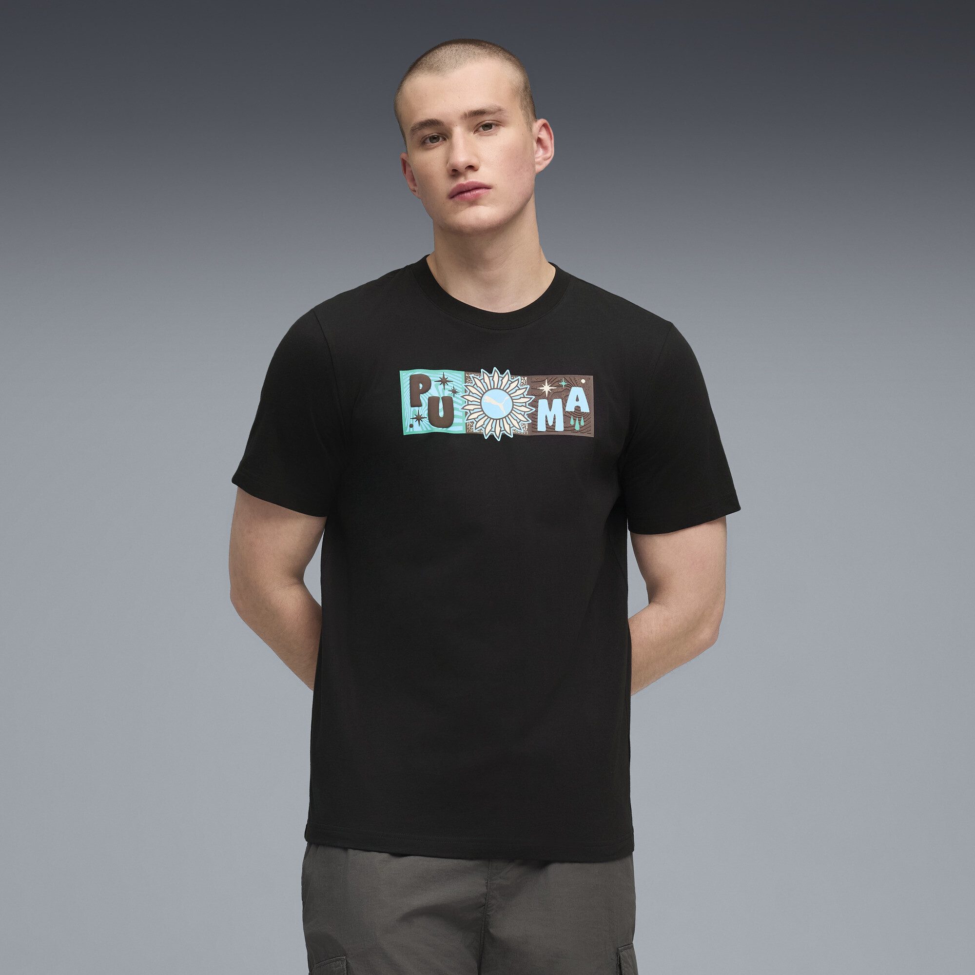 PUMA T-Shirt Sunset Drive Graphic T-Shirt Herren