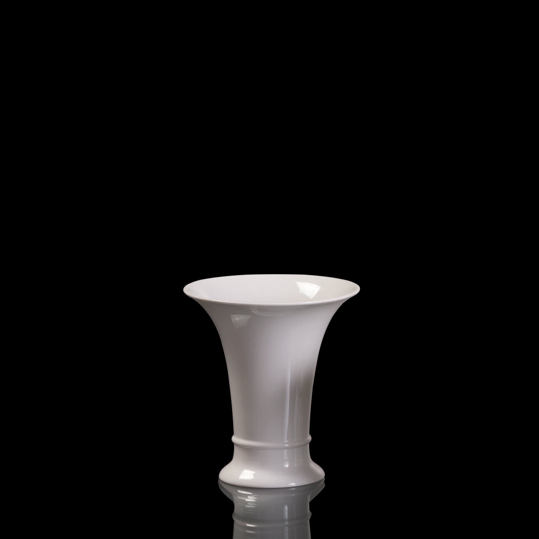 Trompete klassisch Tischvase Vase Porzellan Kaiser