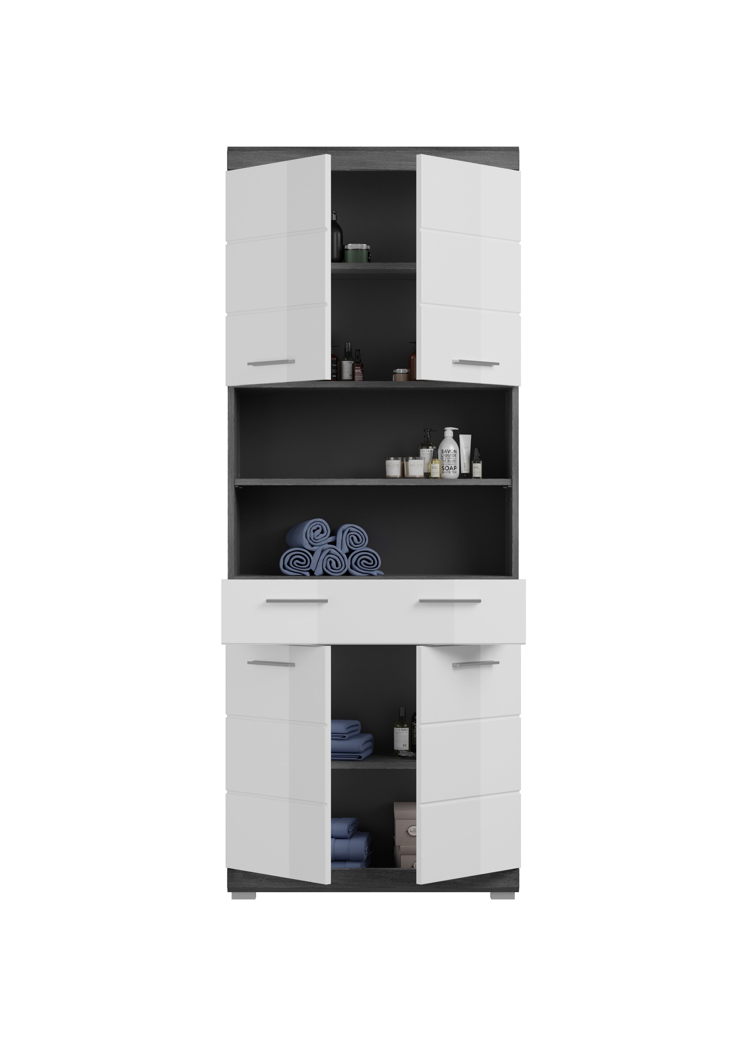 xonox.home Hochschrank 74 x 191 x 31 cm (B/H/T)