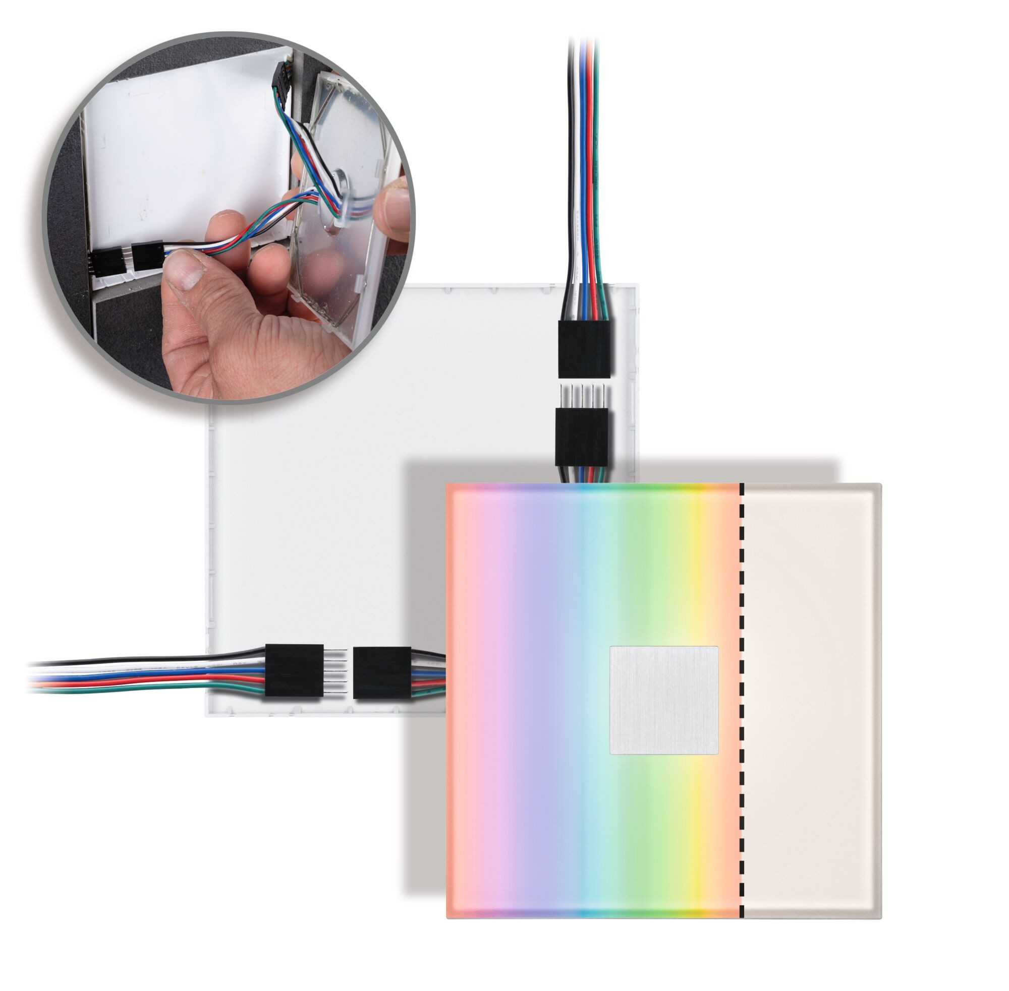 Paulmann LED Lichtleiste 78420, im Lieferumfang enthalten, Kunststoff