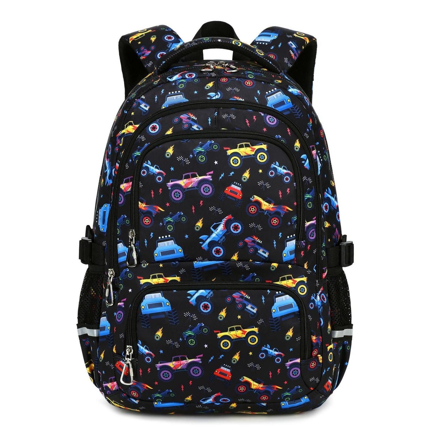 LuxusKollektion Schulrucksack Schulrucksack Jungen Monster Truck leicht